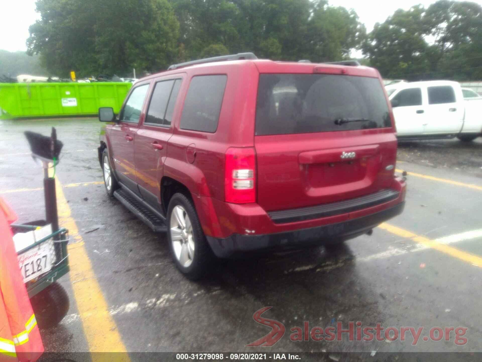 1C4NJPFB0GD562729 2016 JEEP PATRIOT