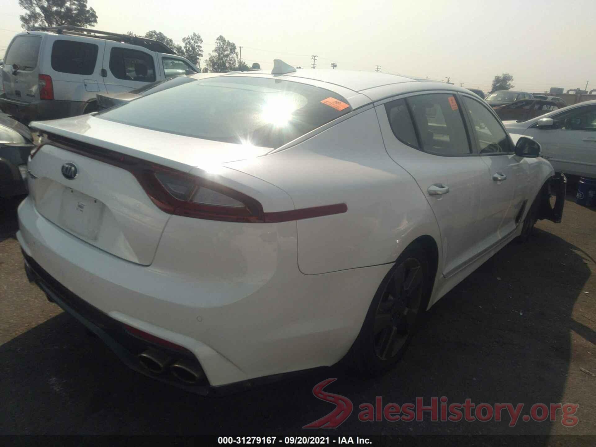 KNAE25LA6J6021271 2018 KIA STINGER