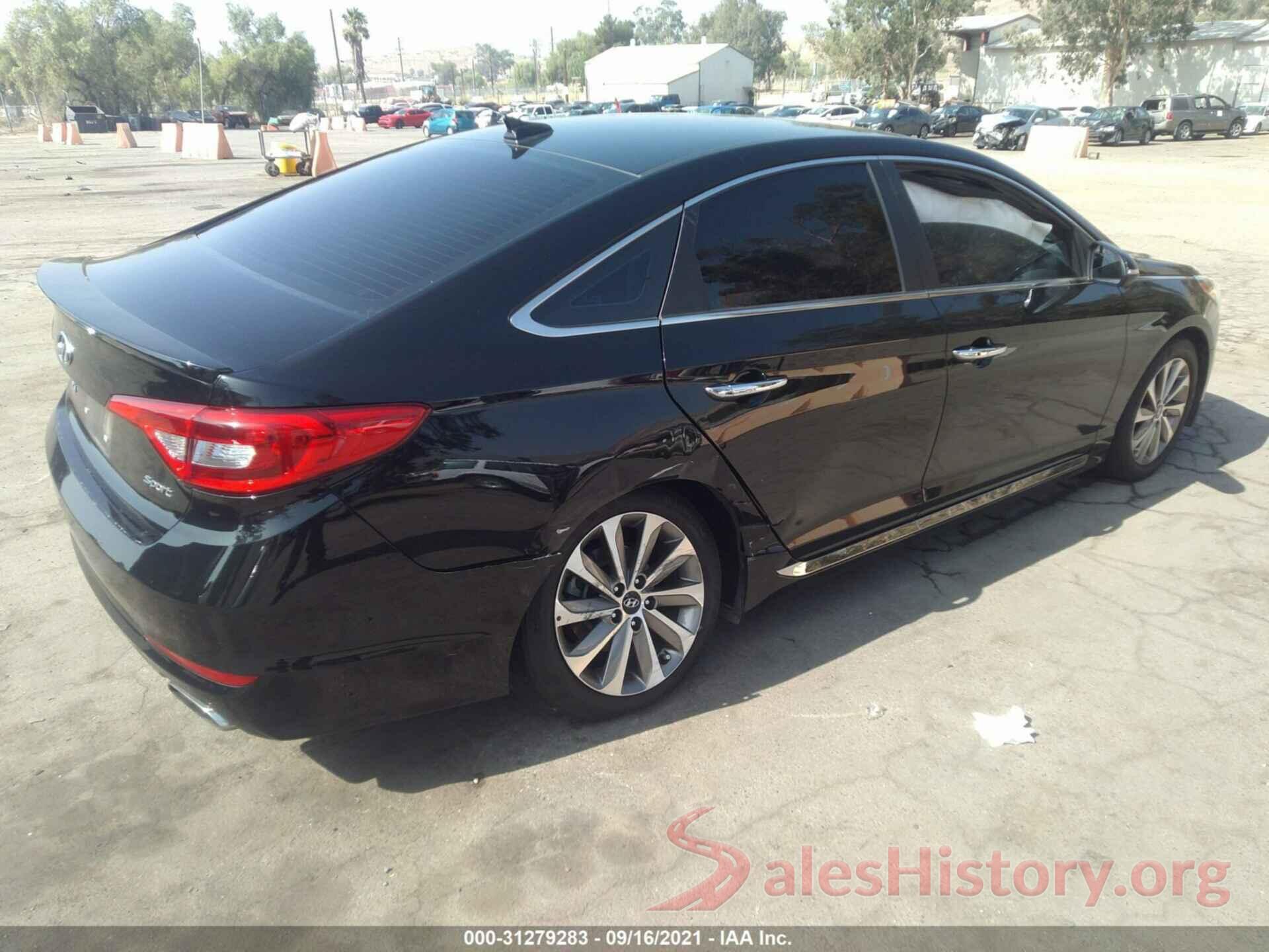 5NPE34AF4HH542384 2017 HYUNDAI SONATA