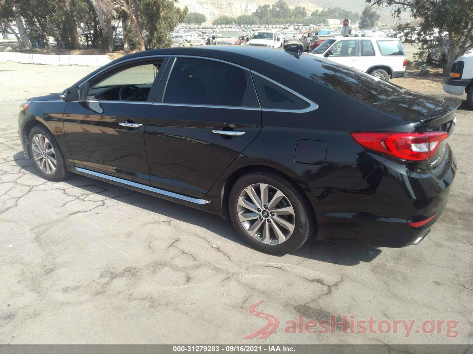 5NPE34AF4HH542384 2017 HYUNDAI SONATA