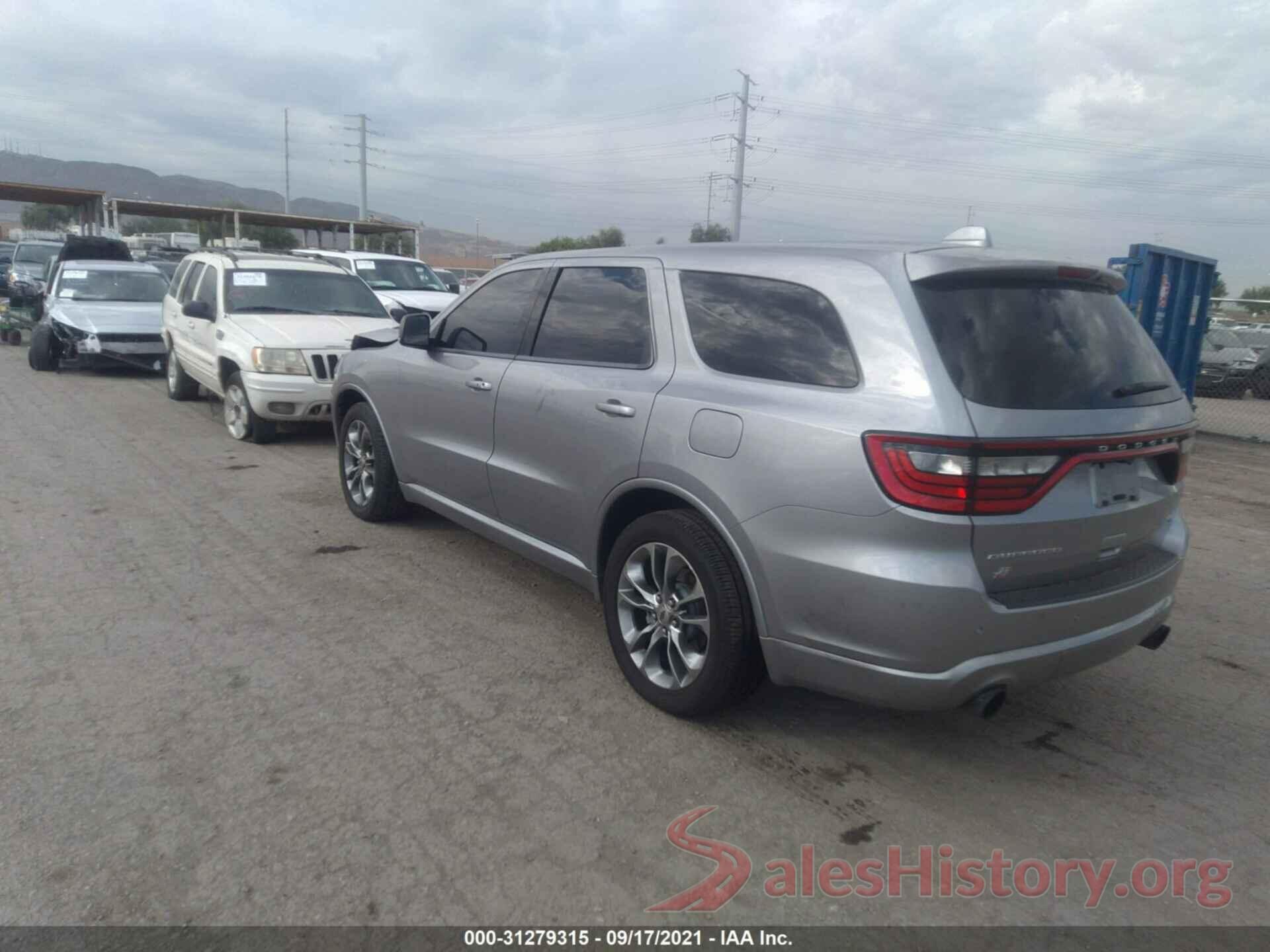 1C4SDJCT3KC599129 2019 DODGE DURANGO