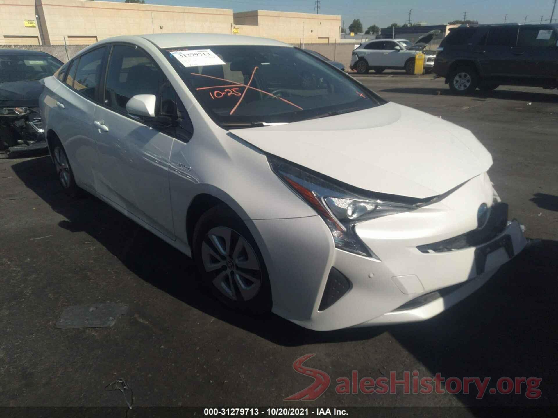 JTDKBRFU7J3588559 2018 TOYOTA PRIUS