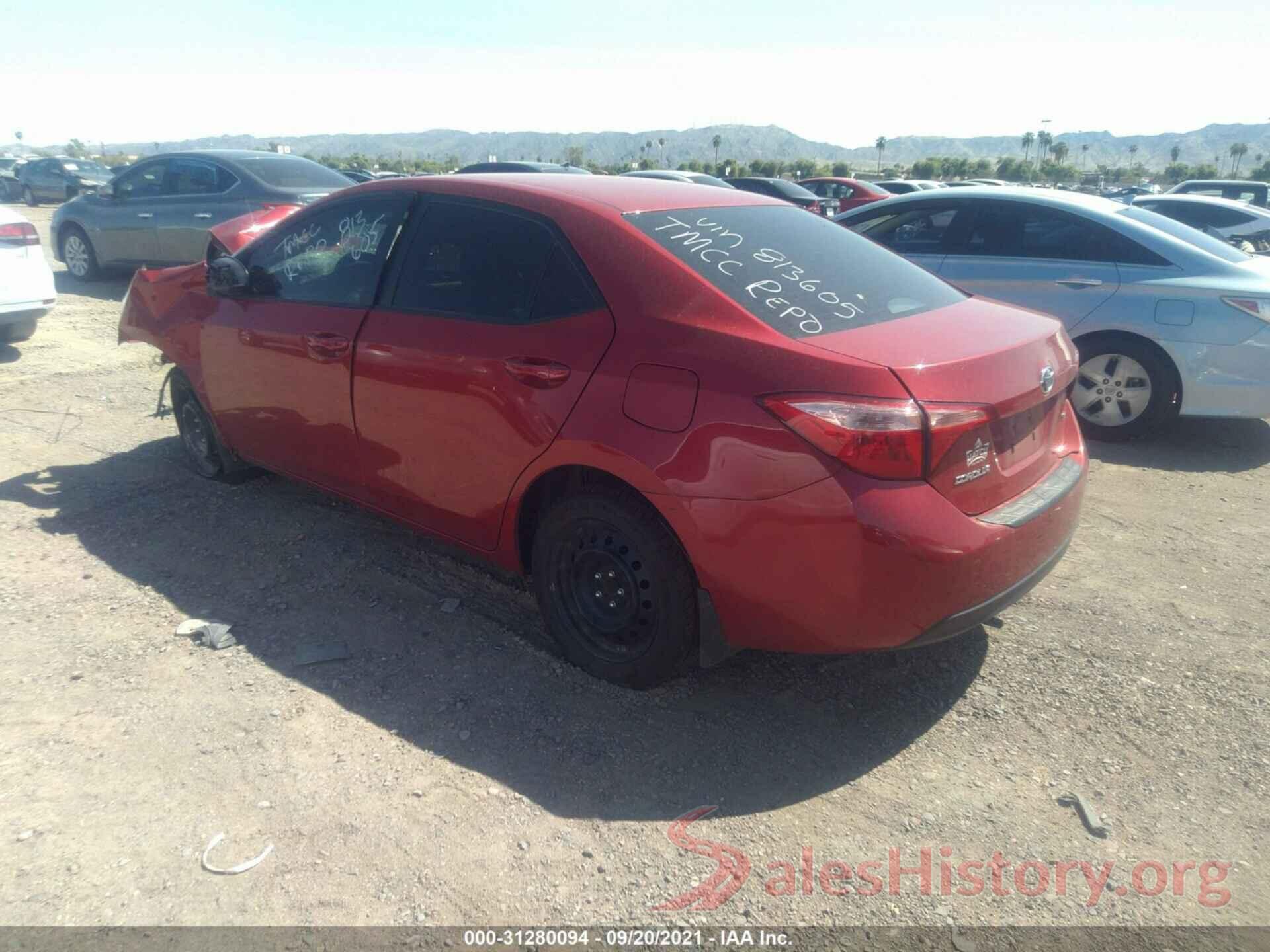 2T1BURHE6HC813605 2017 TOYOTA COROLLA