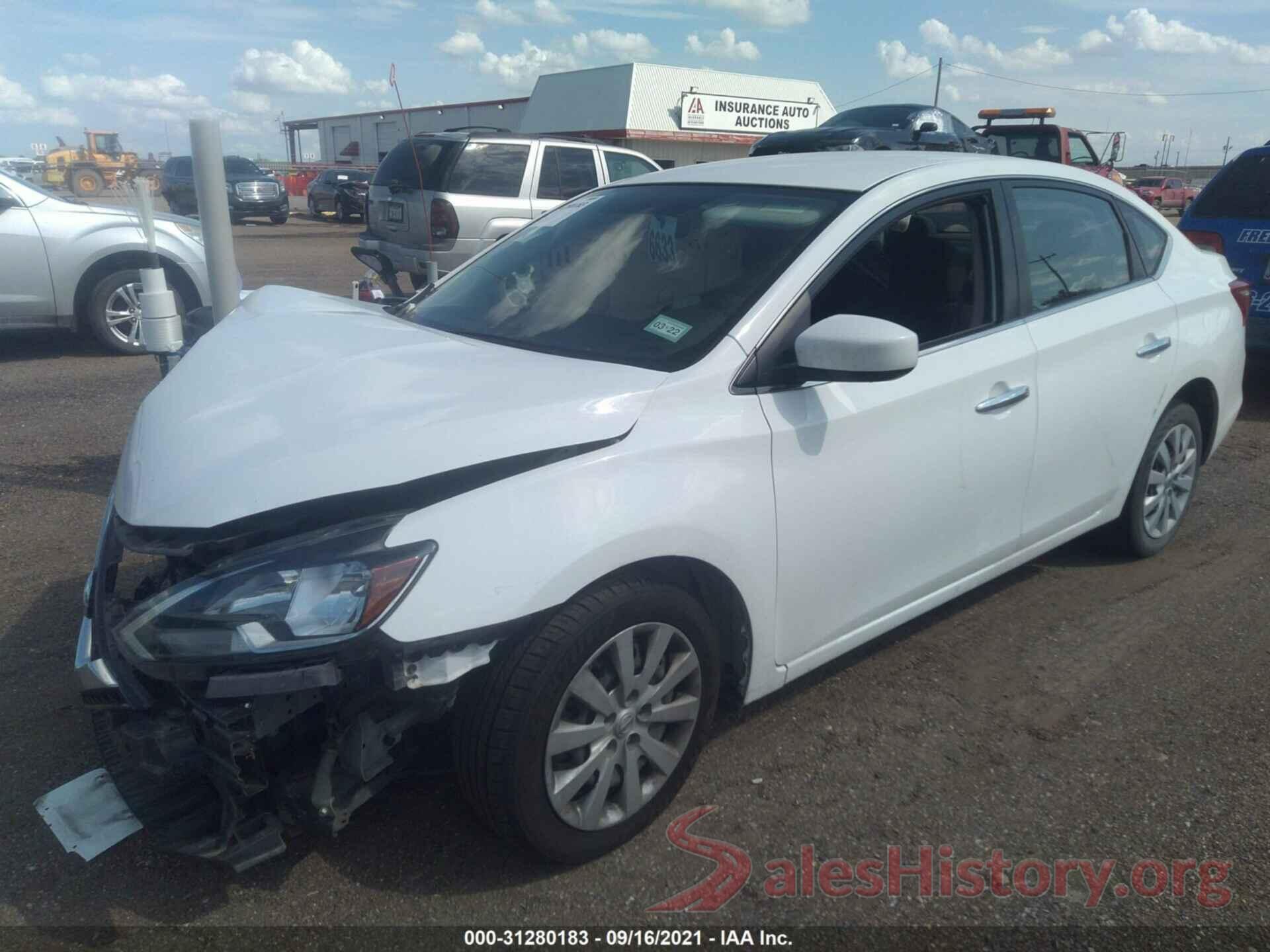 3N1AB7AP7HY227080 2017 NISSAN SENTRA