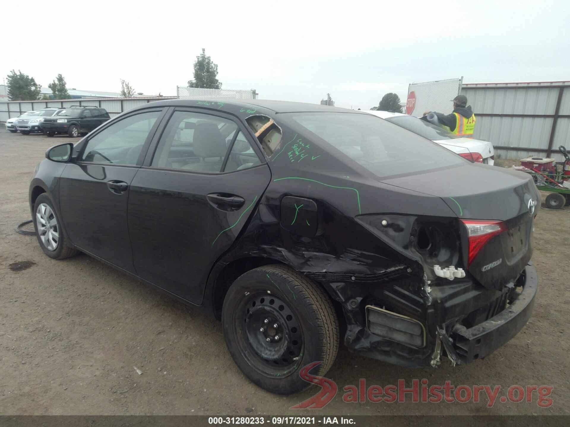 2T1BURHE7GC678276 2016 TOYOTA COROLLA