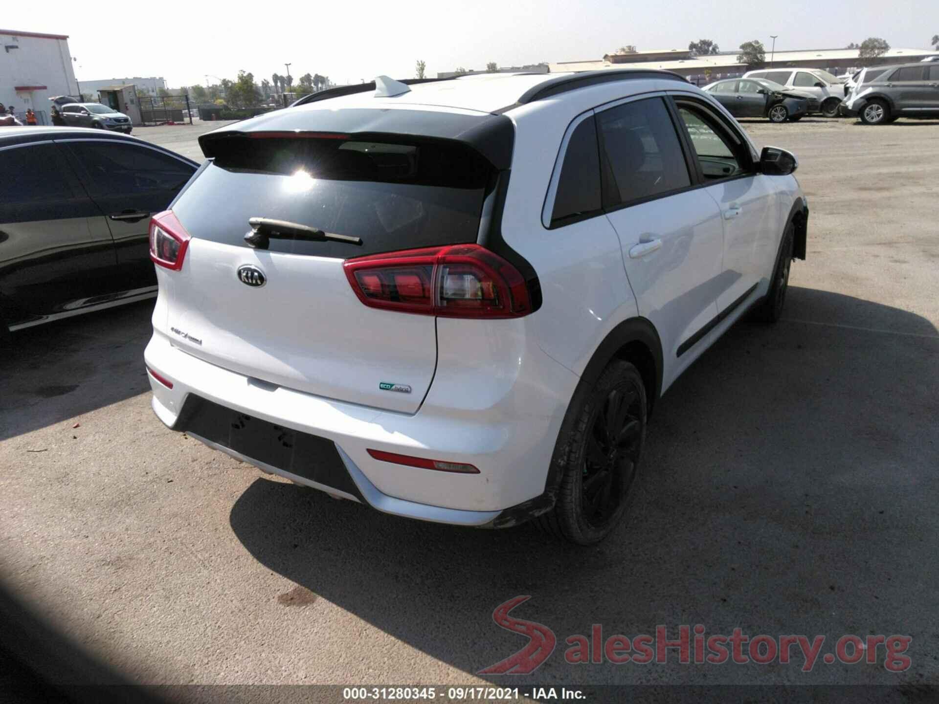 KNDCC3LC0K5256057 2019 KIA NIRO