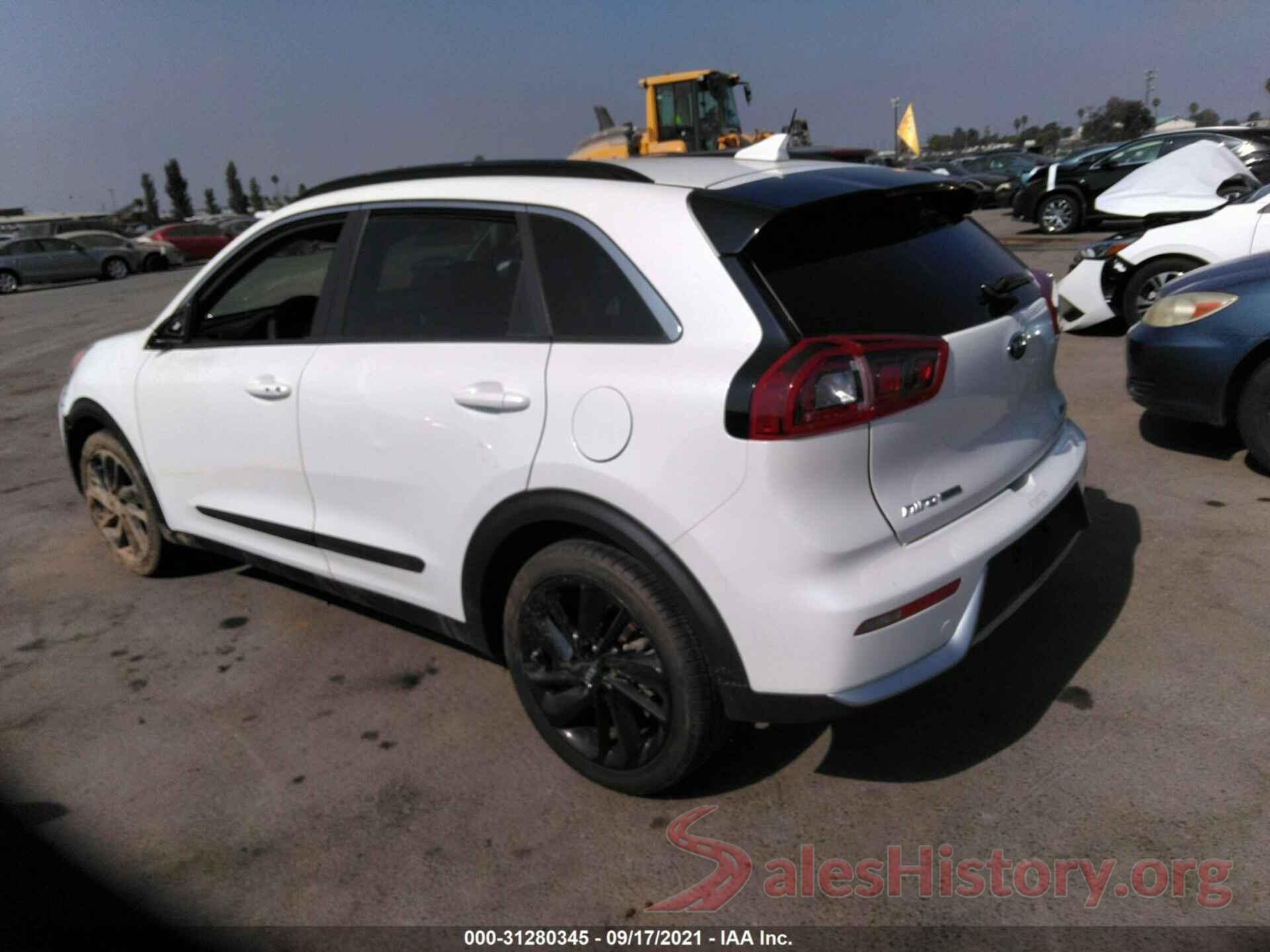 KNDCC3LC0K5256057 2019 KIA NIRO