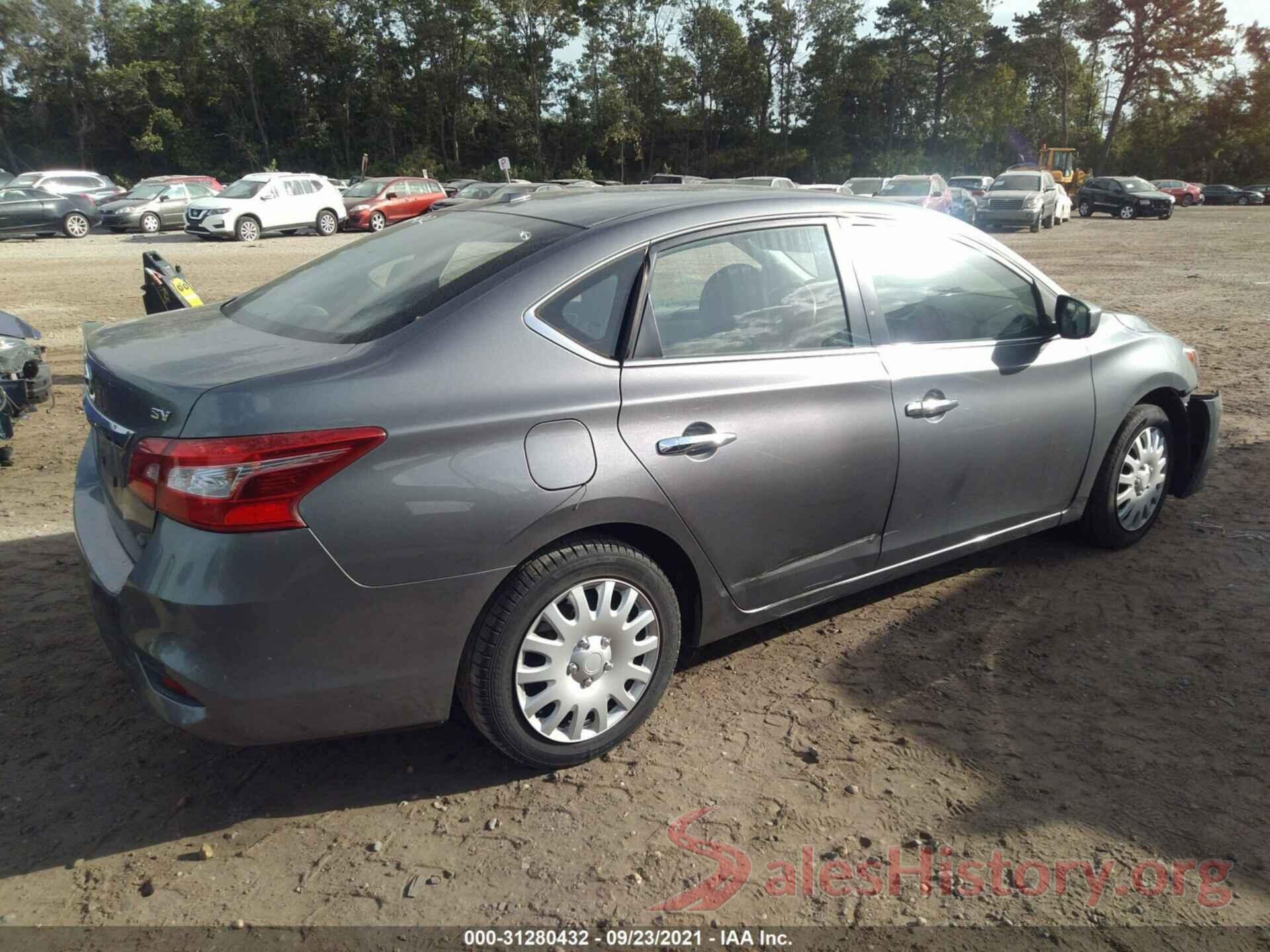 3N1AB7APXGL656421 2016 NISSAN SENTRA