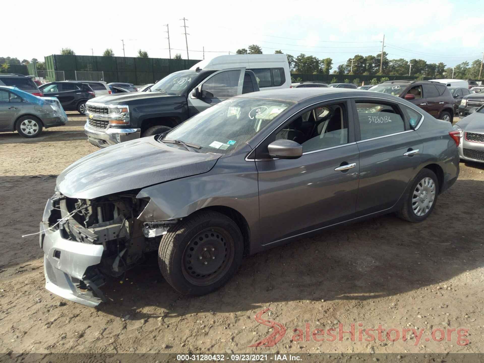 3N1AB7APXGL656421 2016 NISSAN SENTRA