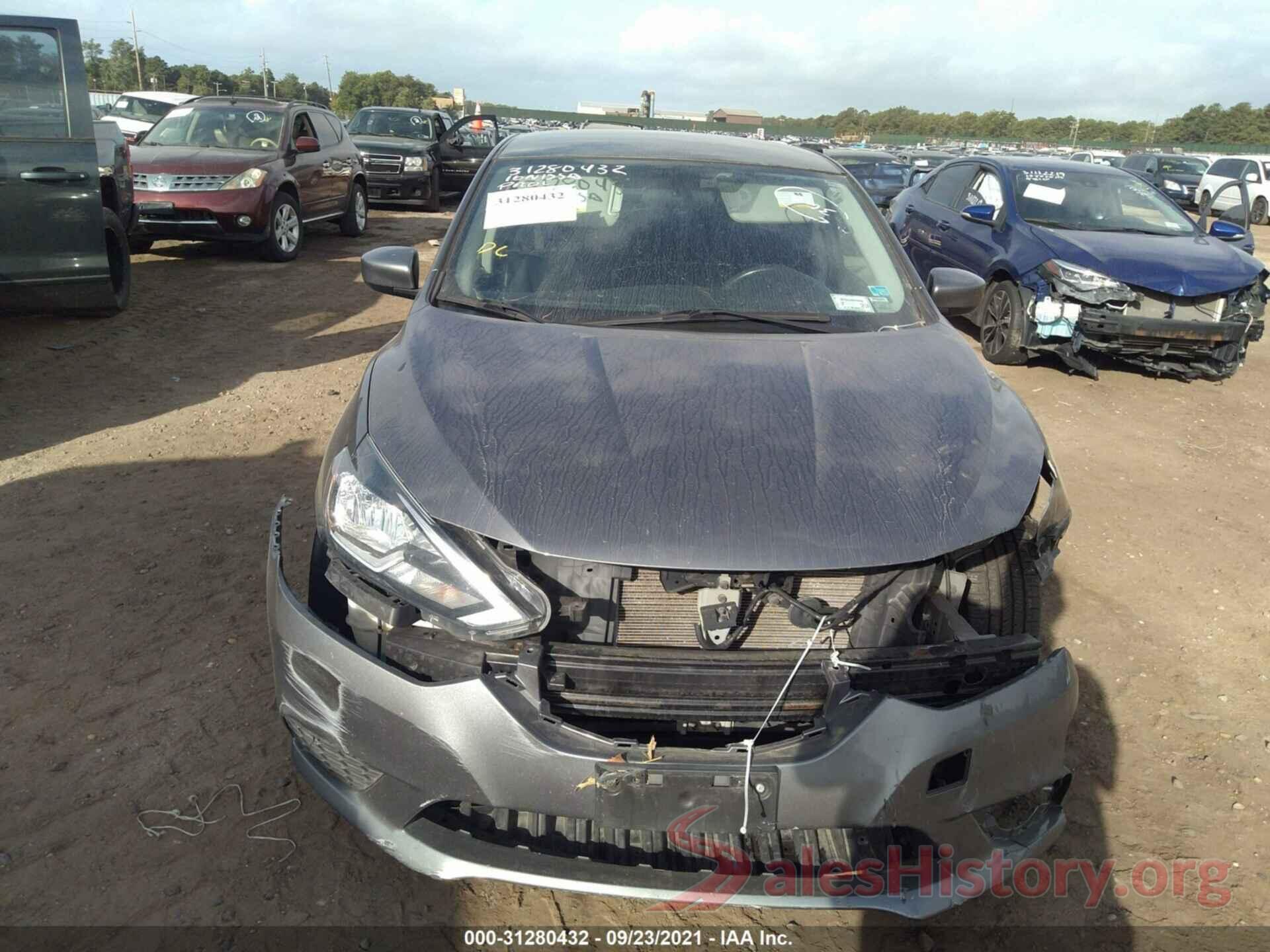 3N1AB7APXGL656421 2016 NISSAN SENTRA