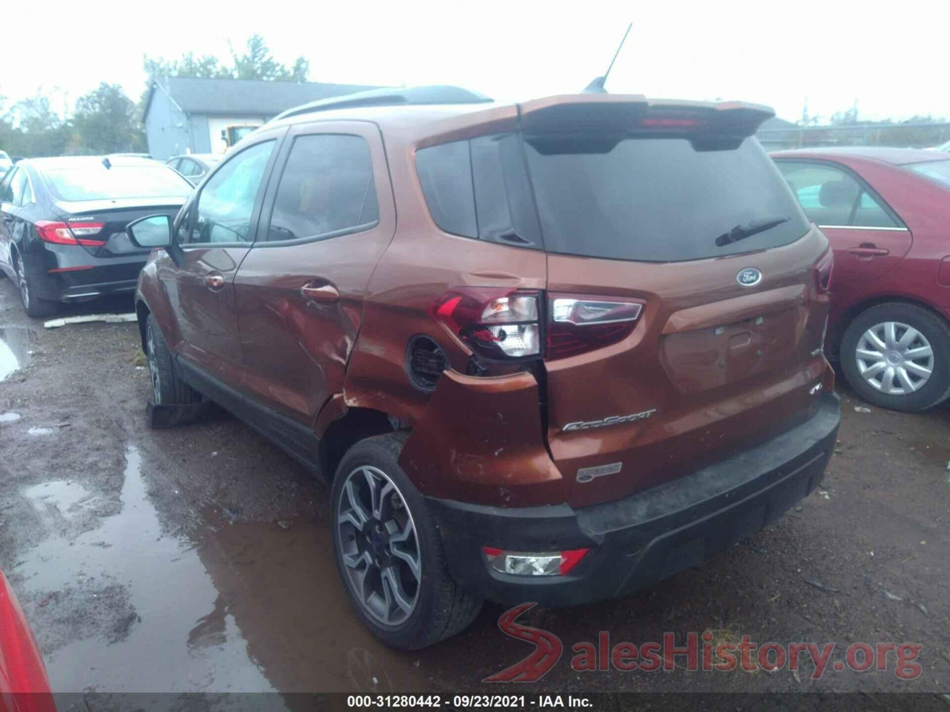 MAJ6S3JL7LC315563 2020 FORD ECOSPORT