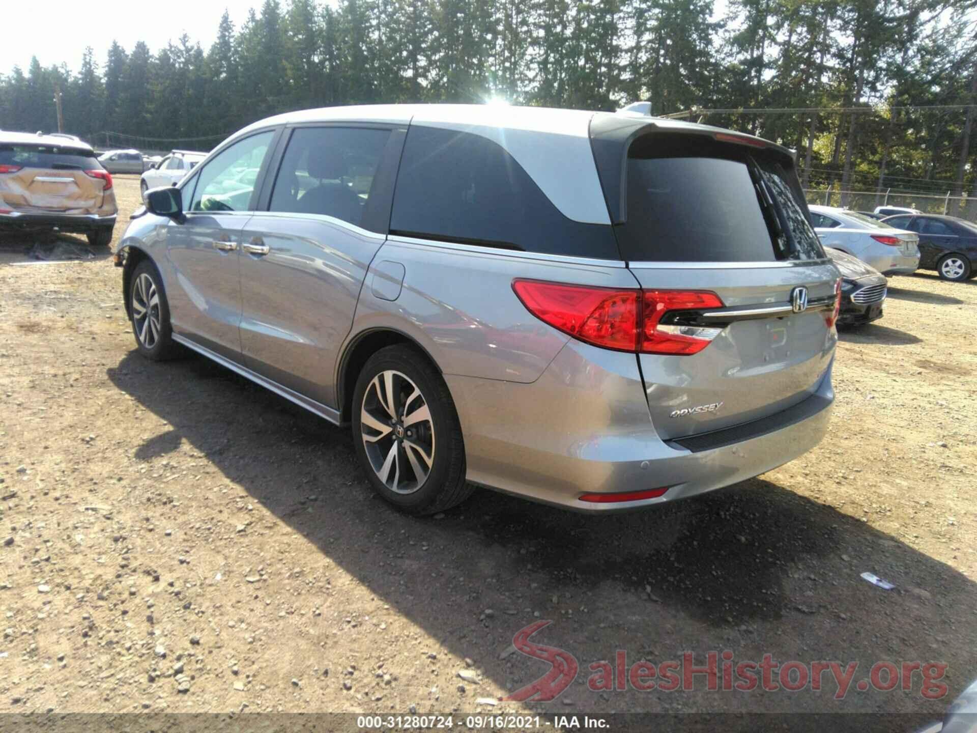 5FNRL6H81MB008630 2021 HONDA ODYSSEY