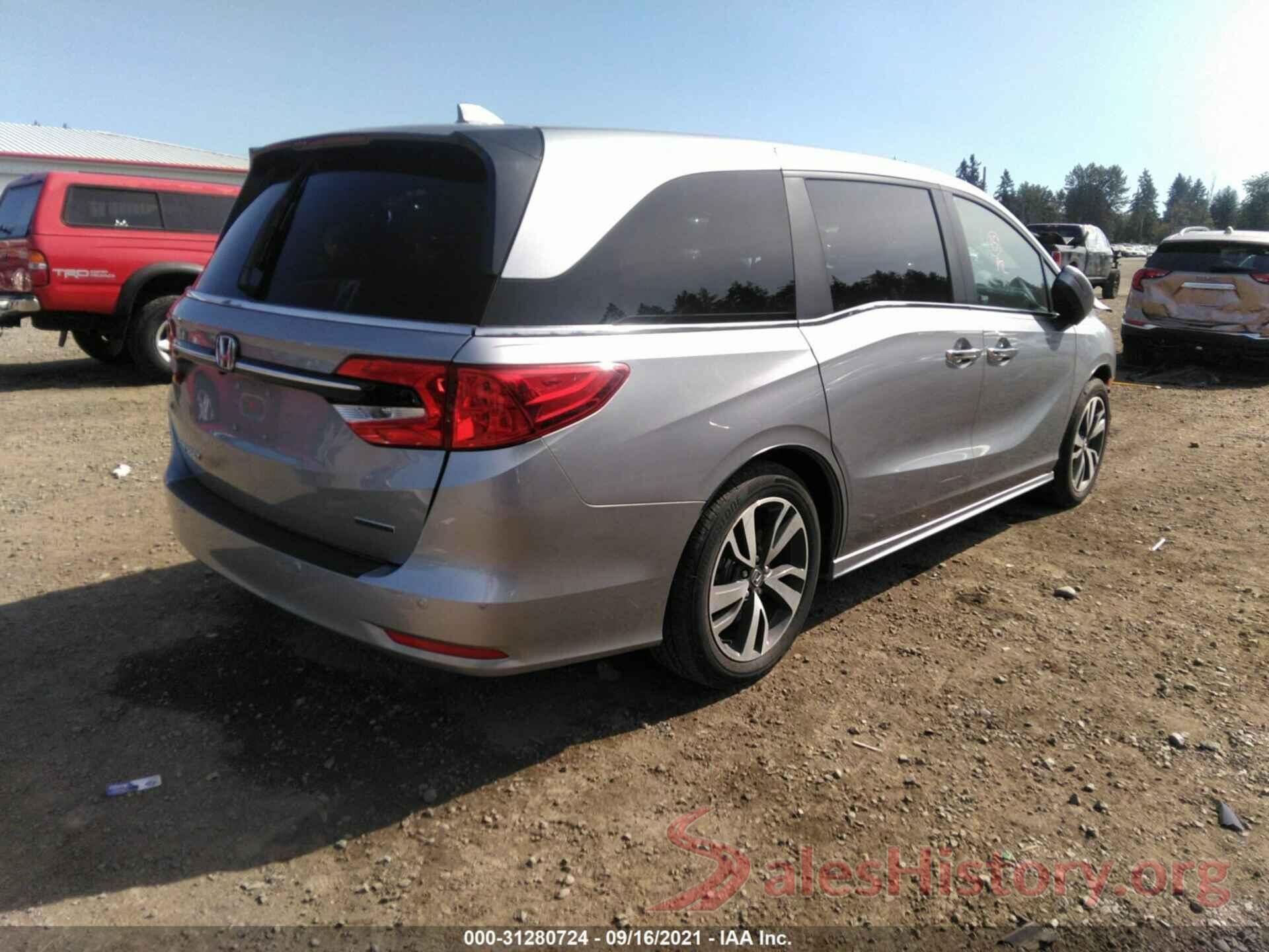 5FNRL6H81MB008630 2021 HONDA ODYSSEY