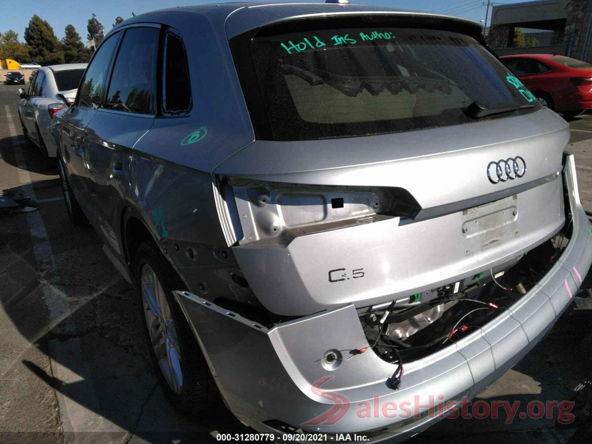 WA1BNAFY6K2037536 2019 AUDI Q5