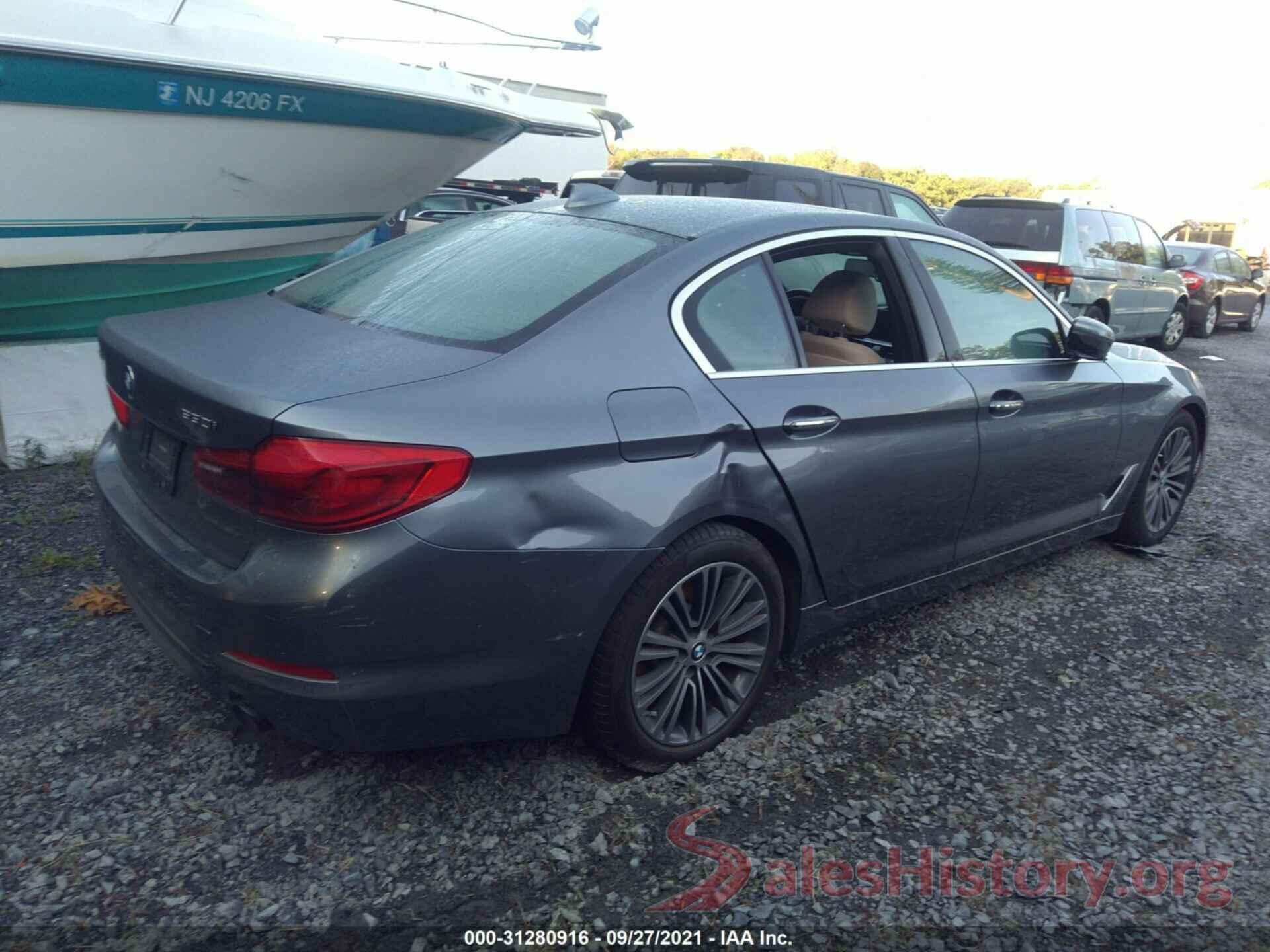 WBAJA7C38HWA70595 2017 BMW 5 SERIES