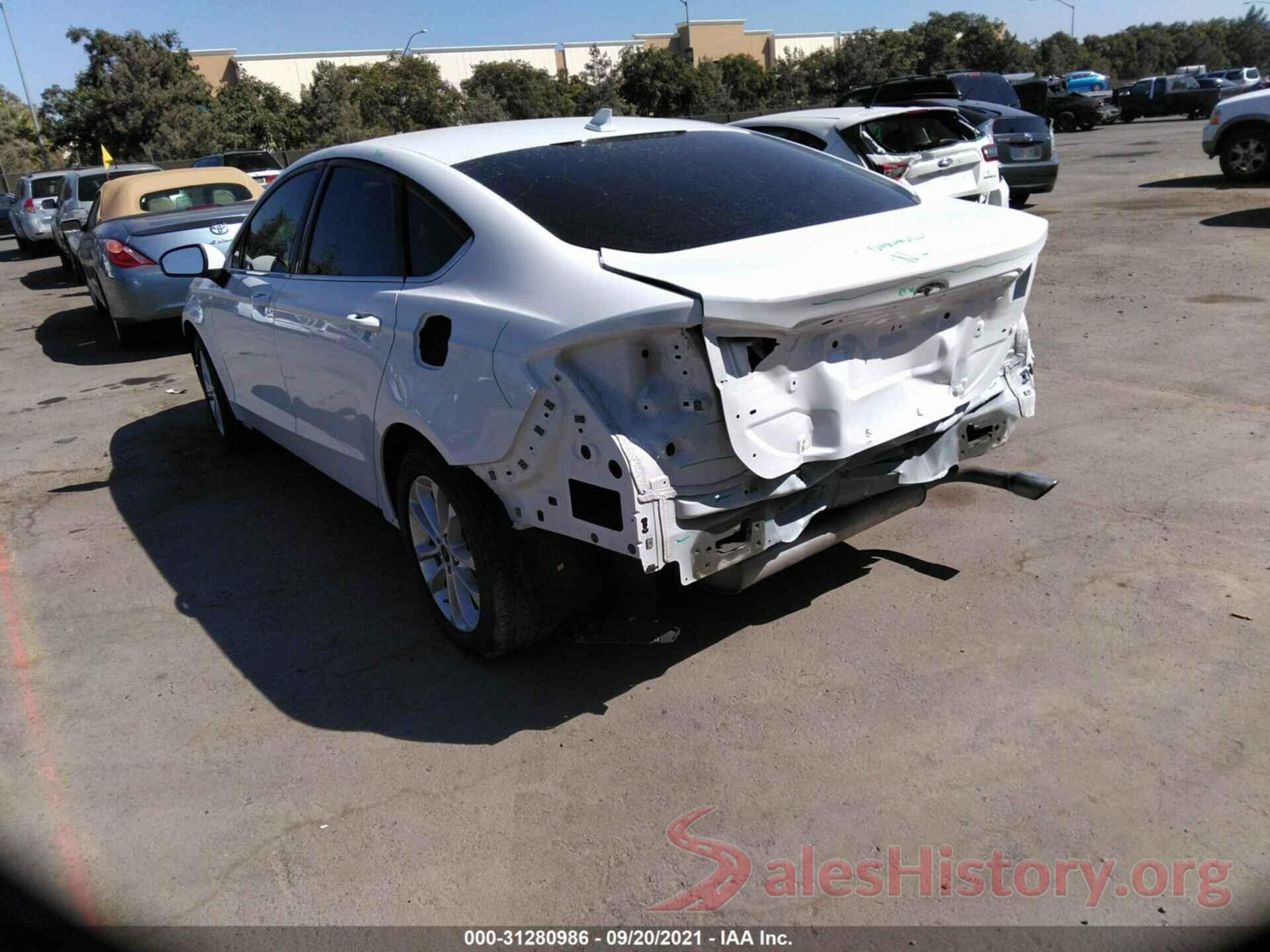 3FA6P0HD6KR134730 2019 FORD FUSION