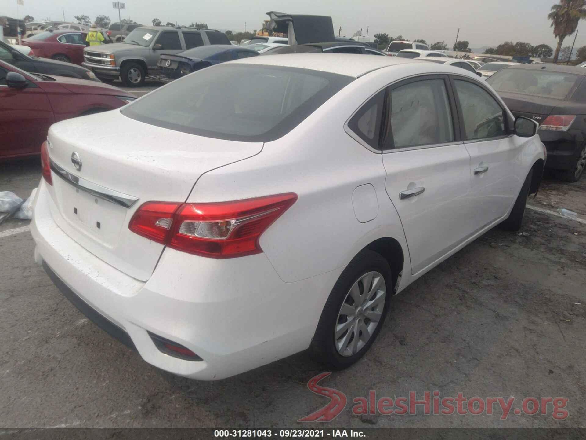 3N1AB7AP4KY228291 2019 NISSAN SENTRA