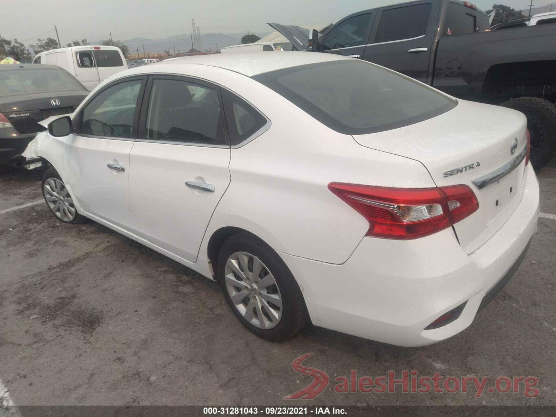 3N1AB7AP4KY228291 2019 NISSAN SENTRA