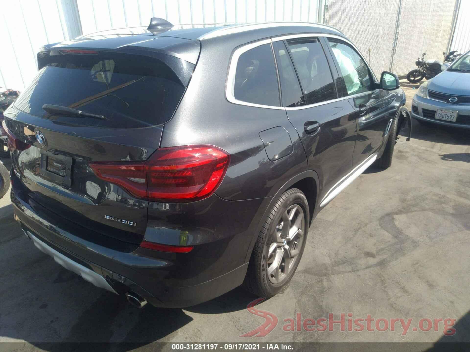 5UXTY3C06M9G11639 2021 BMW X3