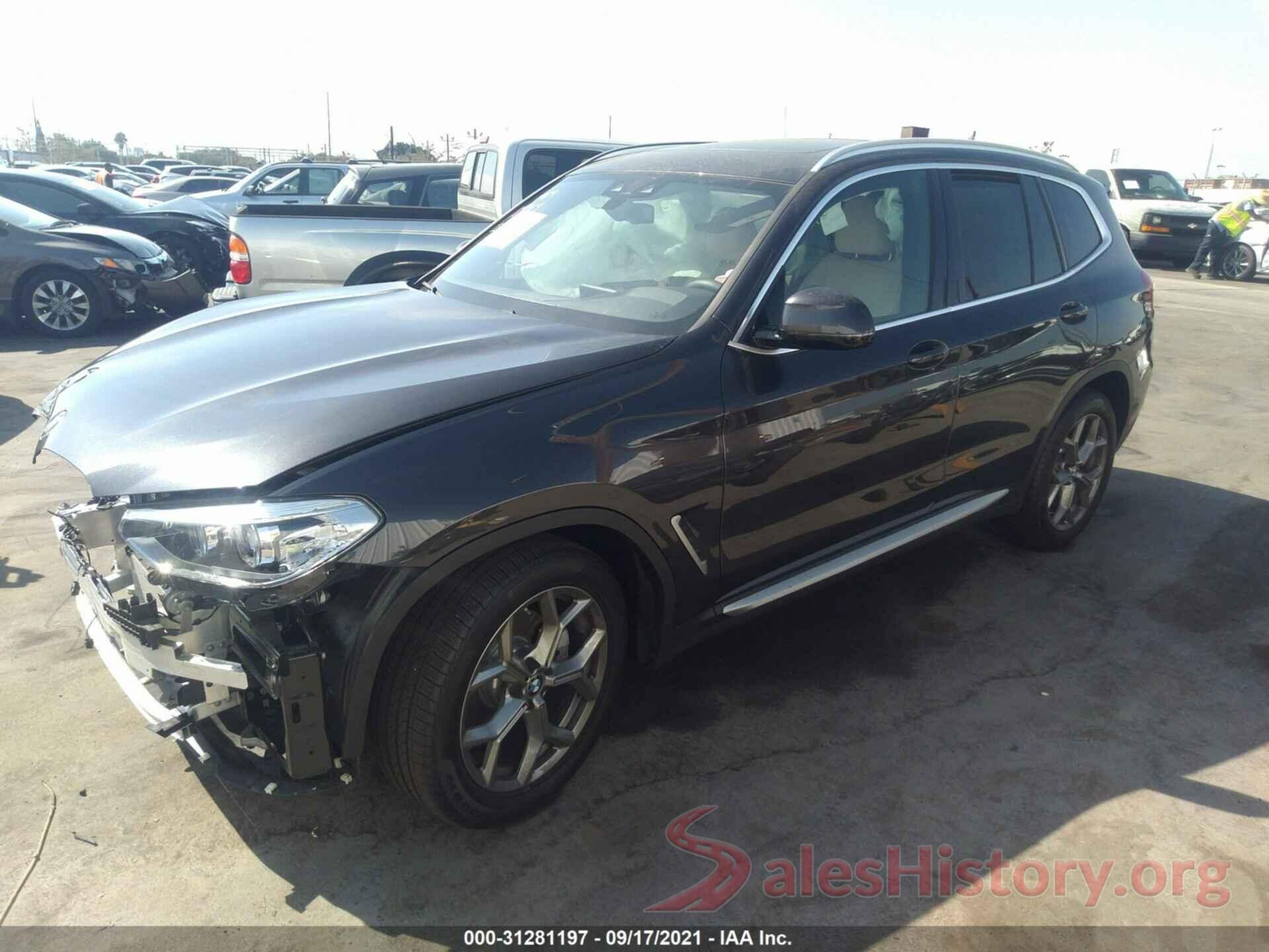 5UXTY3C06M9G11639 2021 BMW X3