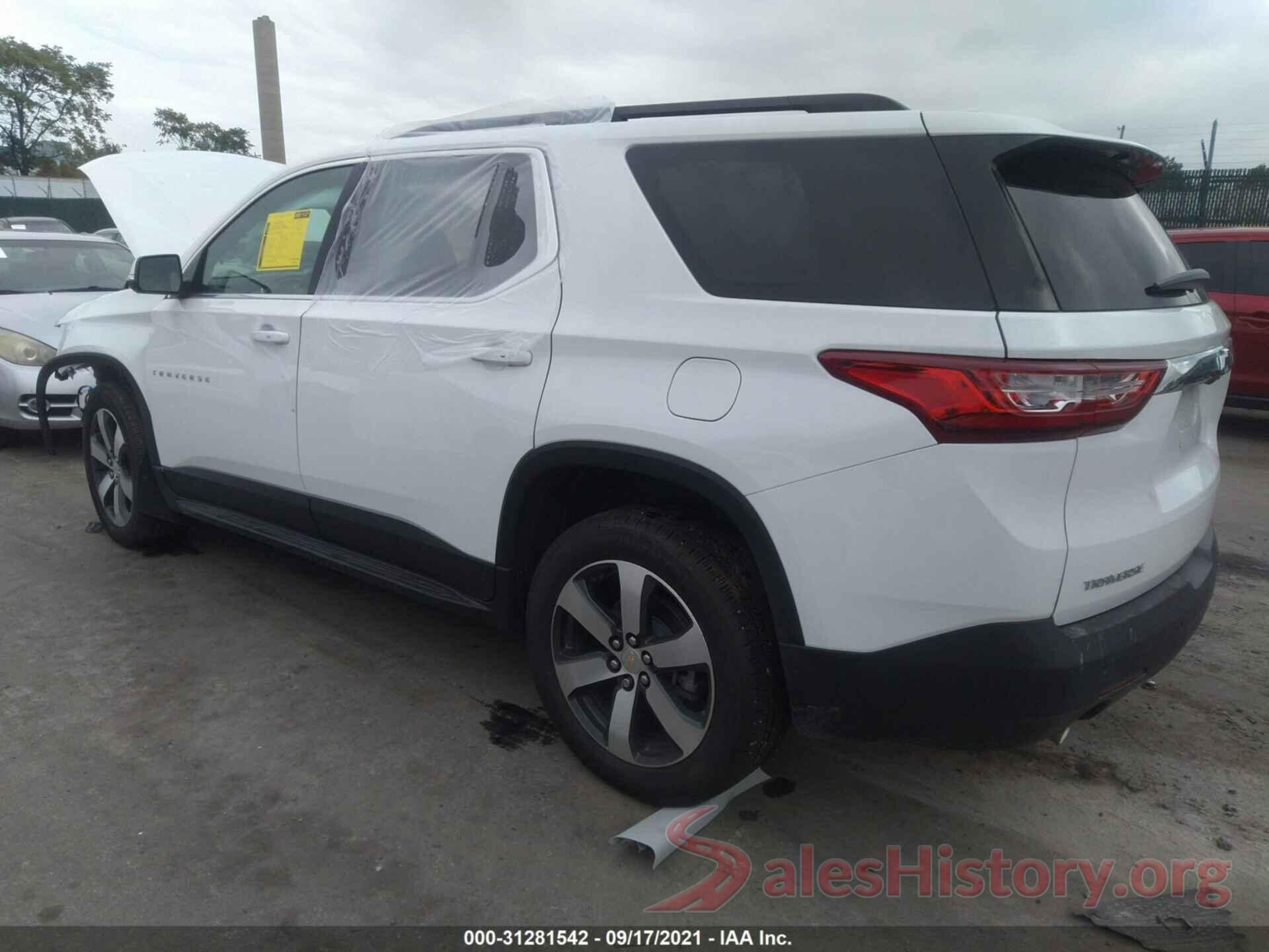 1GNERHKW0MJ157742 2021 CHEVROLET TRAVERSE