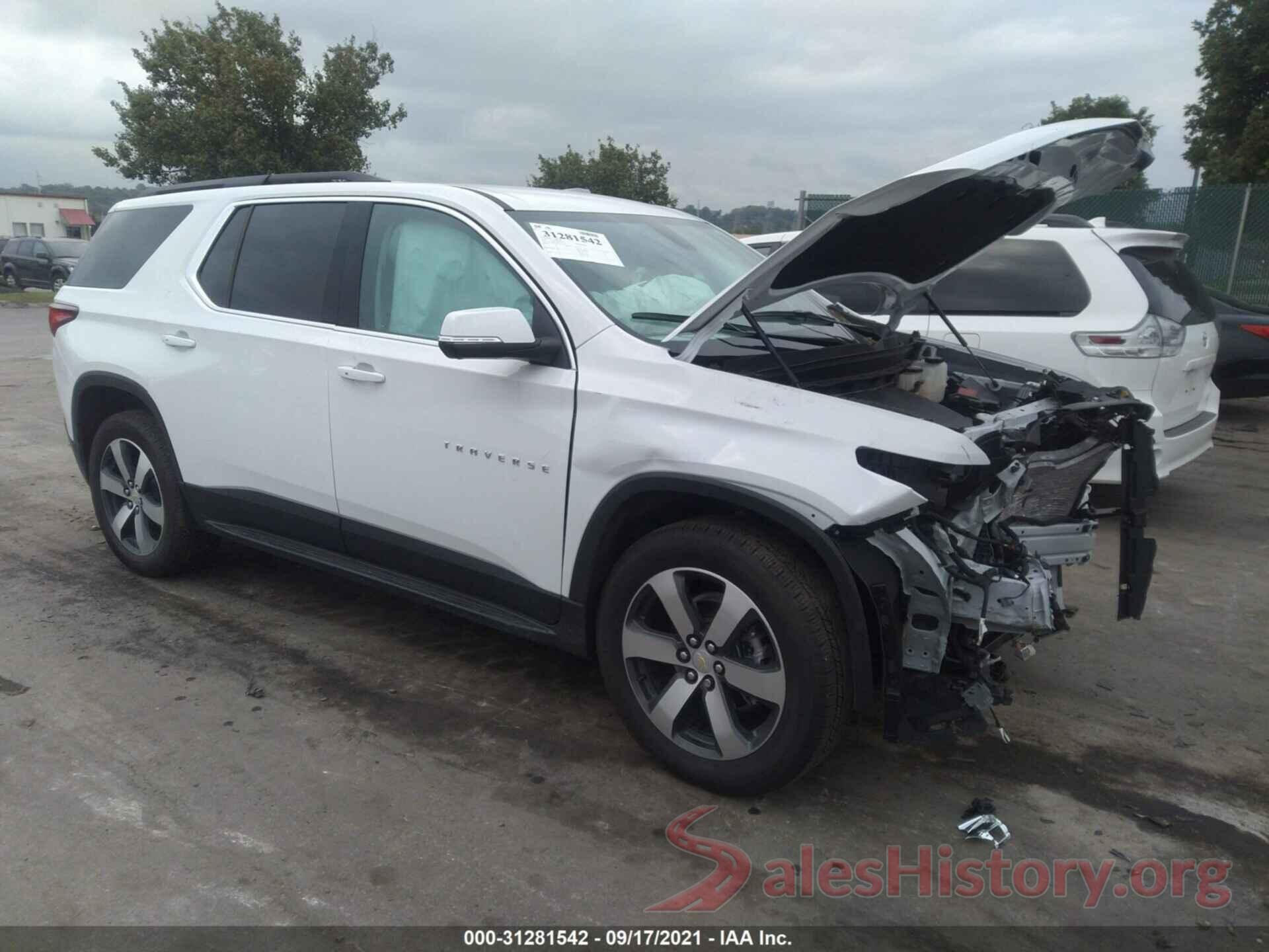 1GNERHKW0MJ157742 2021 CHEVROLET TRAVERSE