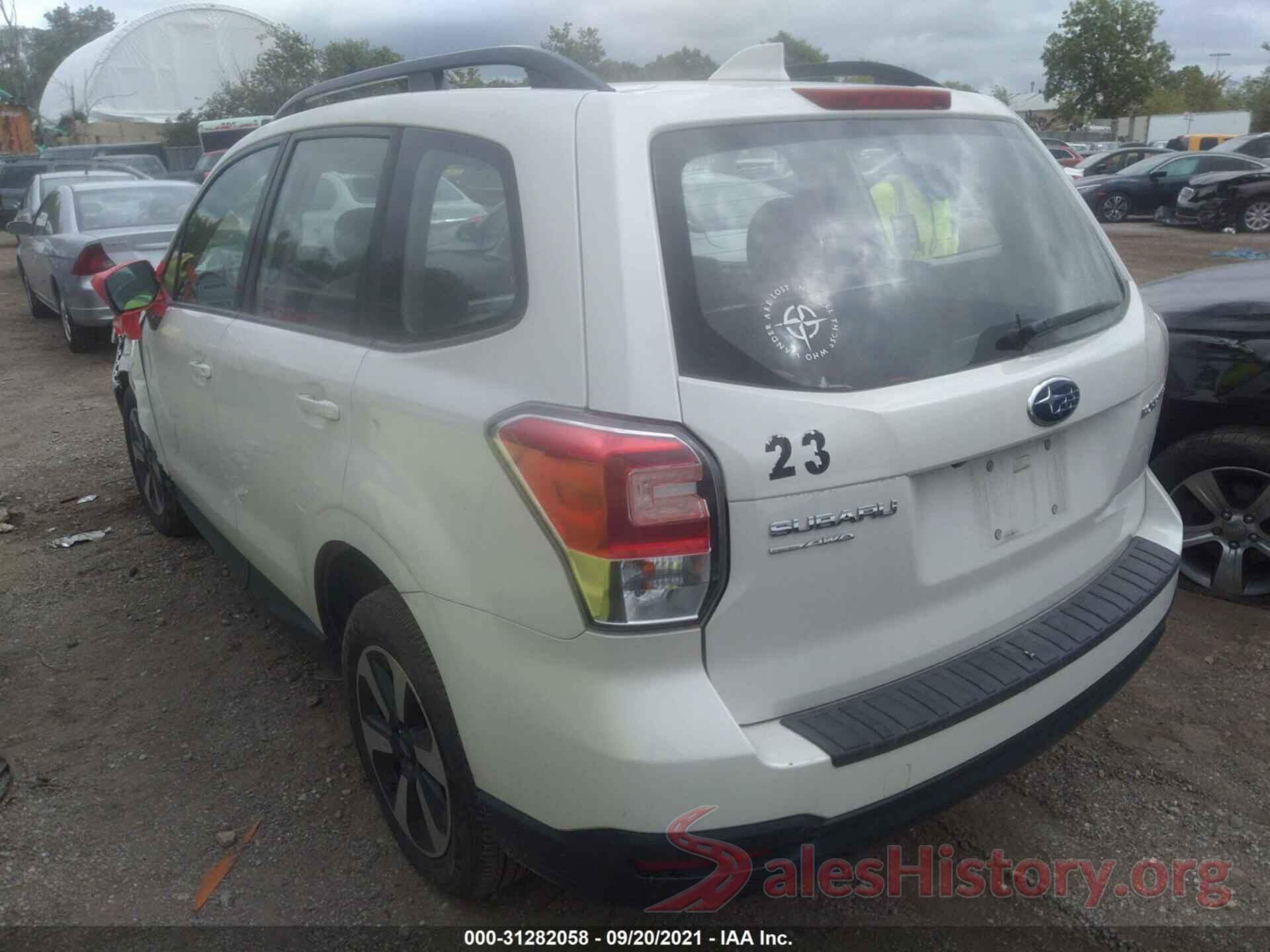 JF2SJABC3JH586345 2018 SUBARU FORESTER