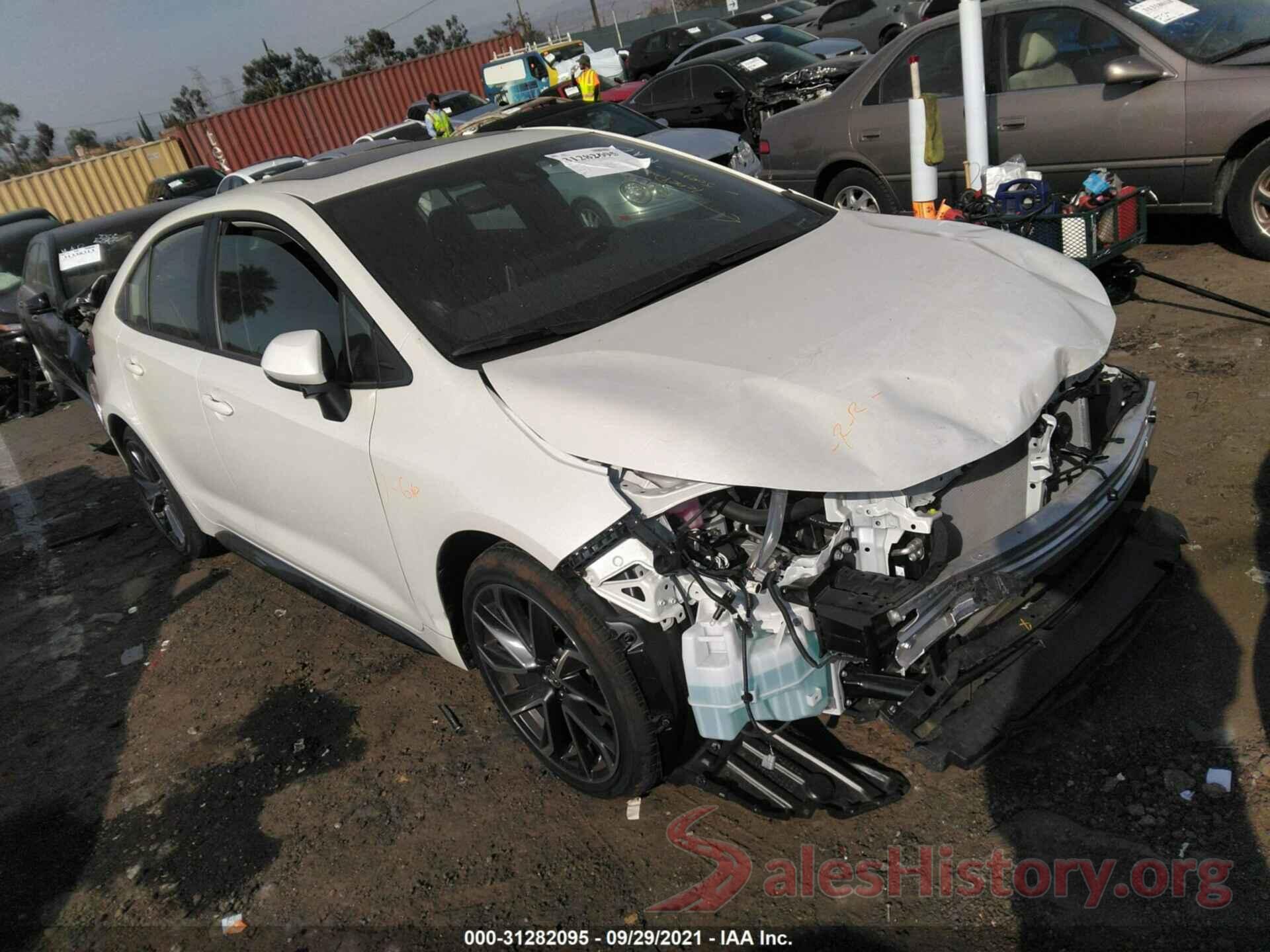 JTDT4MCE4MJ064557 2021 TOYOTA COROLLA