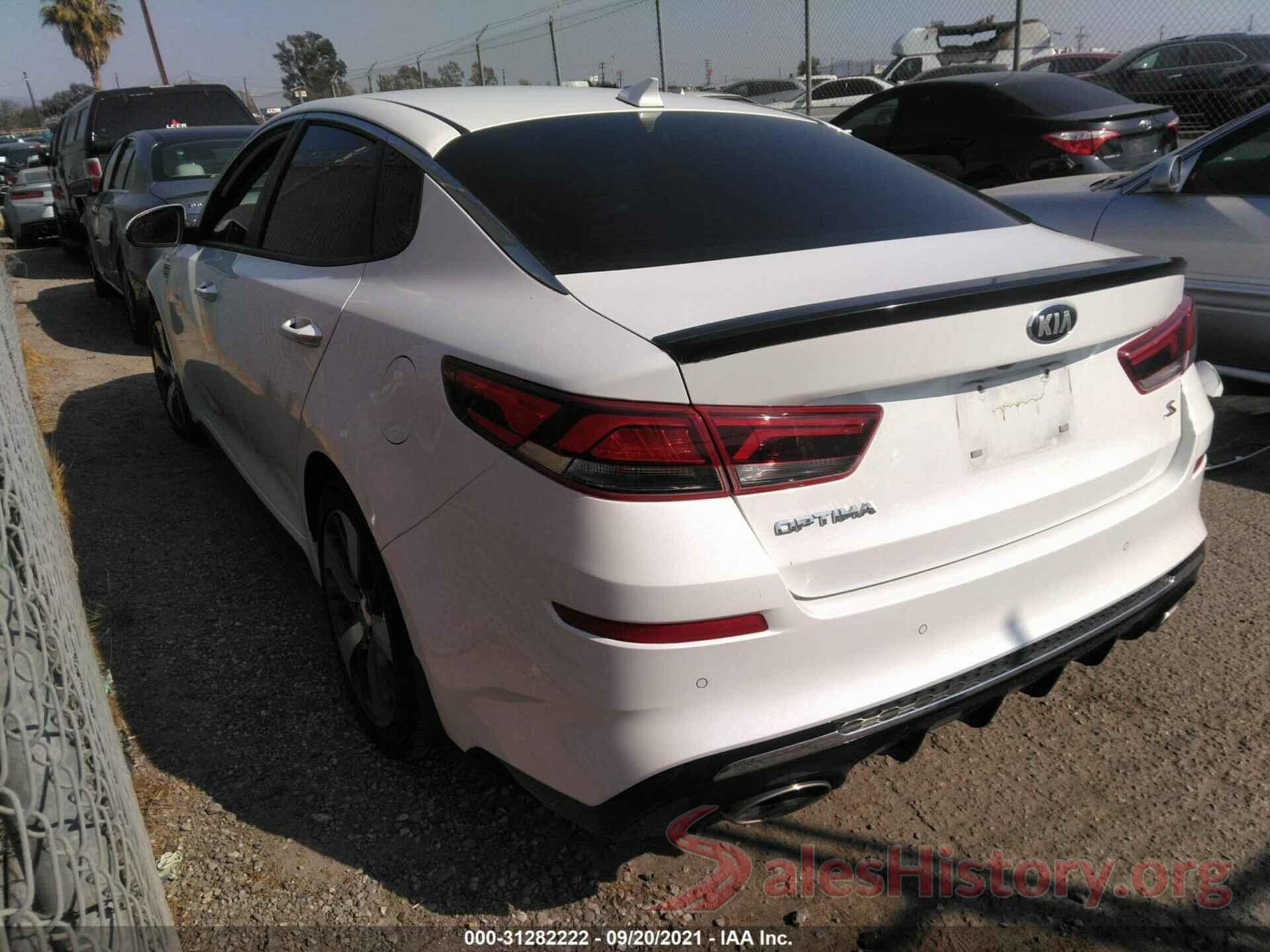 5XXGT4L39LG409491 2020 KIA OPTIMA