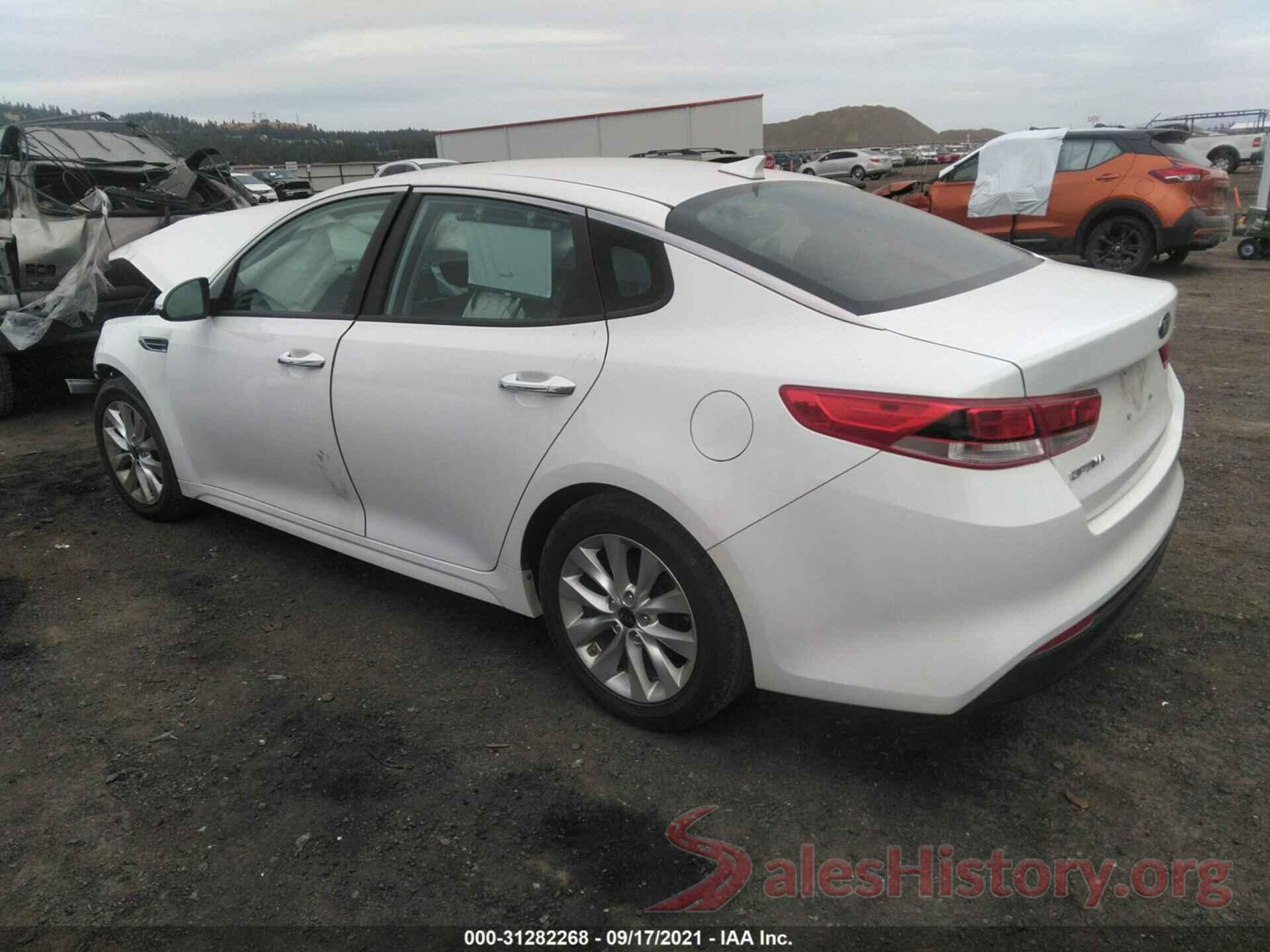 5XXGT4L31GG063927 2016 KIA OPTIMA