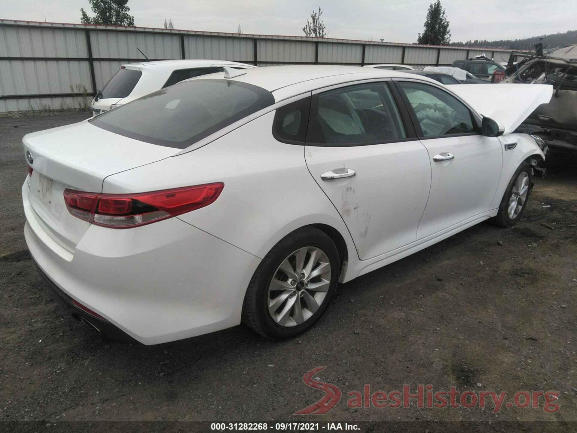 5XXGT4L31GG063927 2016 KIA OPTIMA