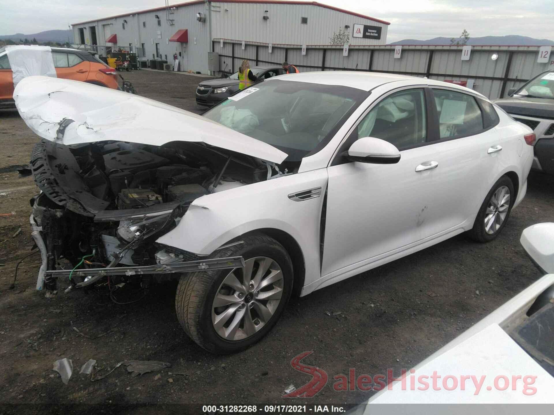 5XXGT4L31GG063927 2016 KIA OPTIMA