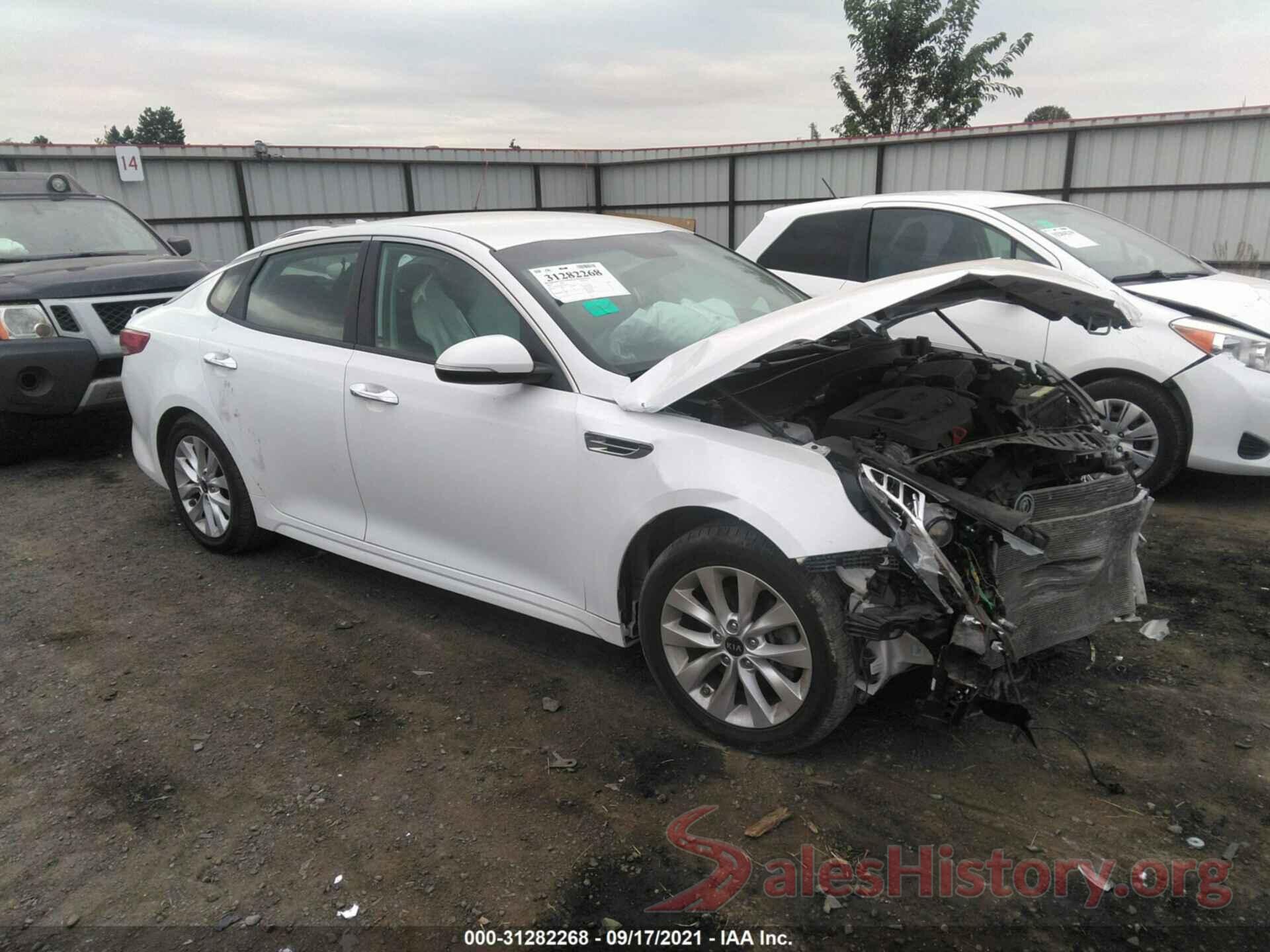 5XXGT4L31GG063927 2016 KIA OPTIMA