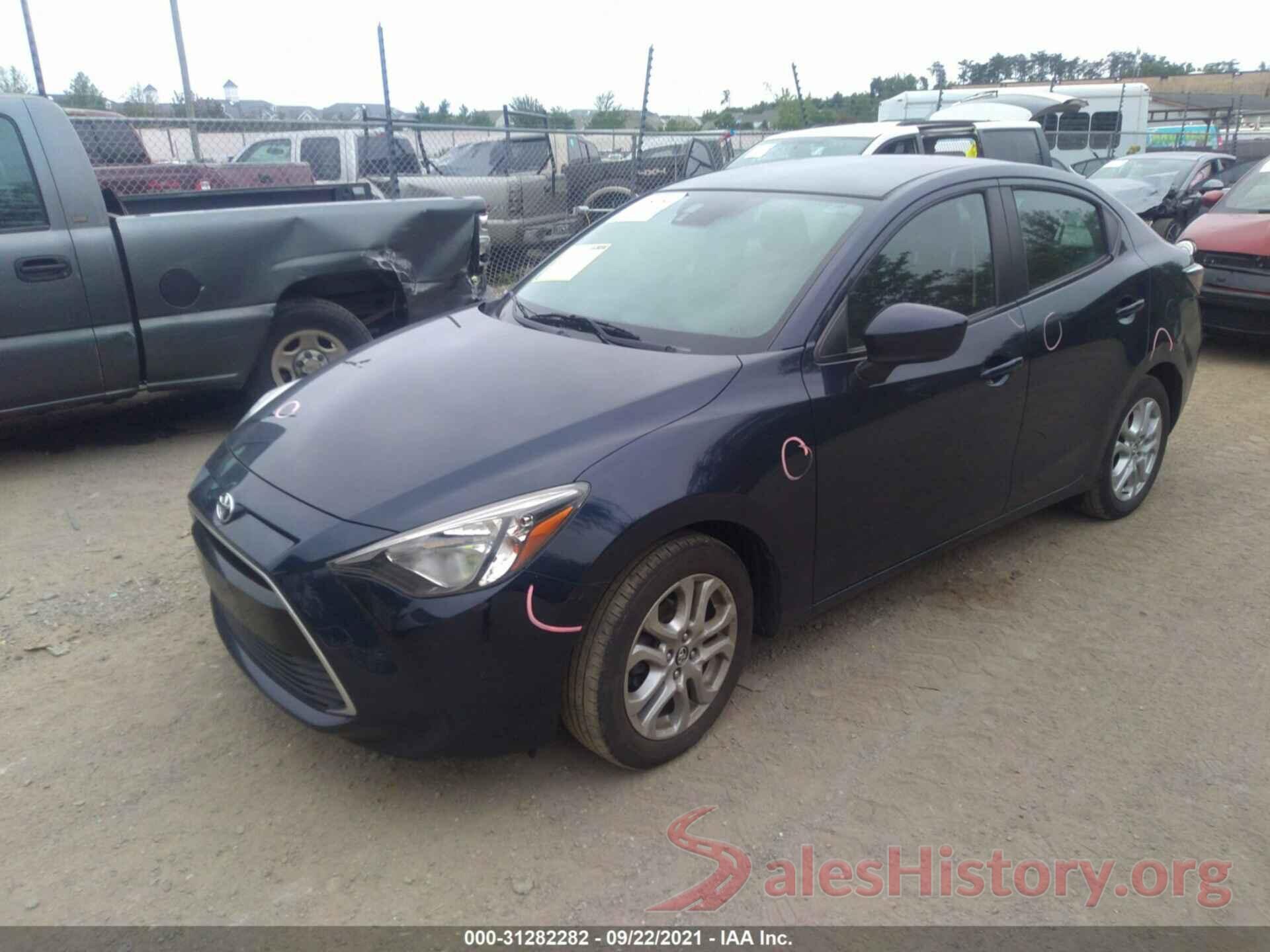 3MYDLBYV0HY195007 2017 TOYOTA YARIS IA