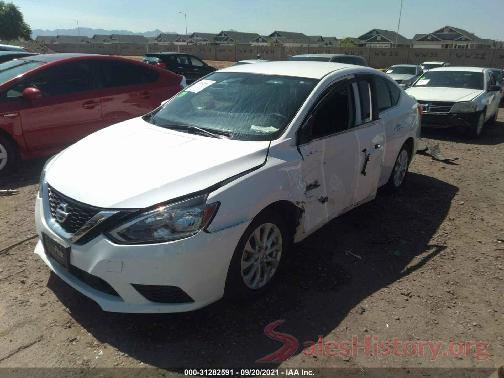 3N1AB7AP7JL663110 2018 NISSAN SENTRA