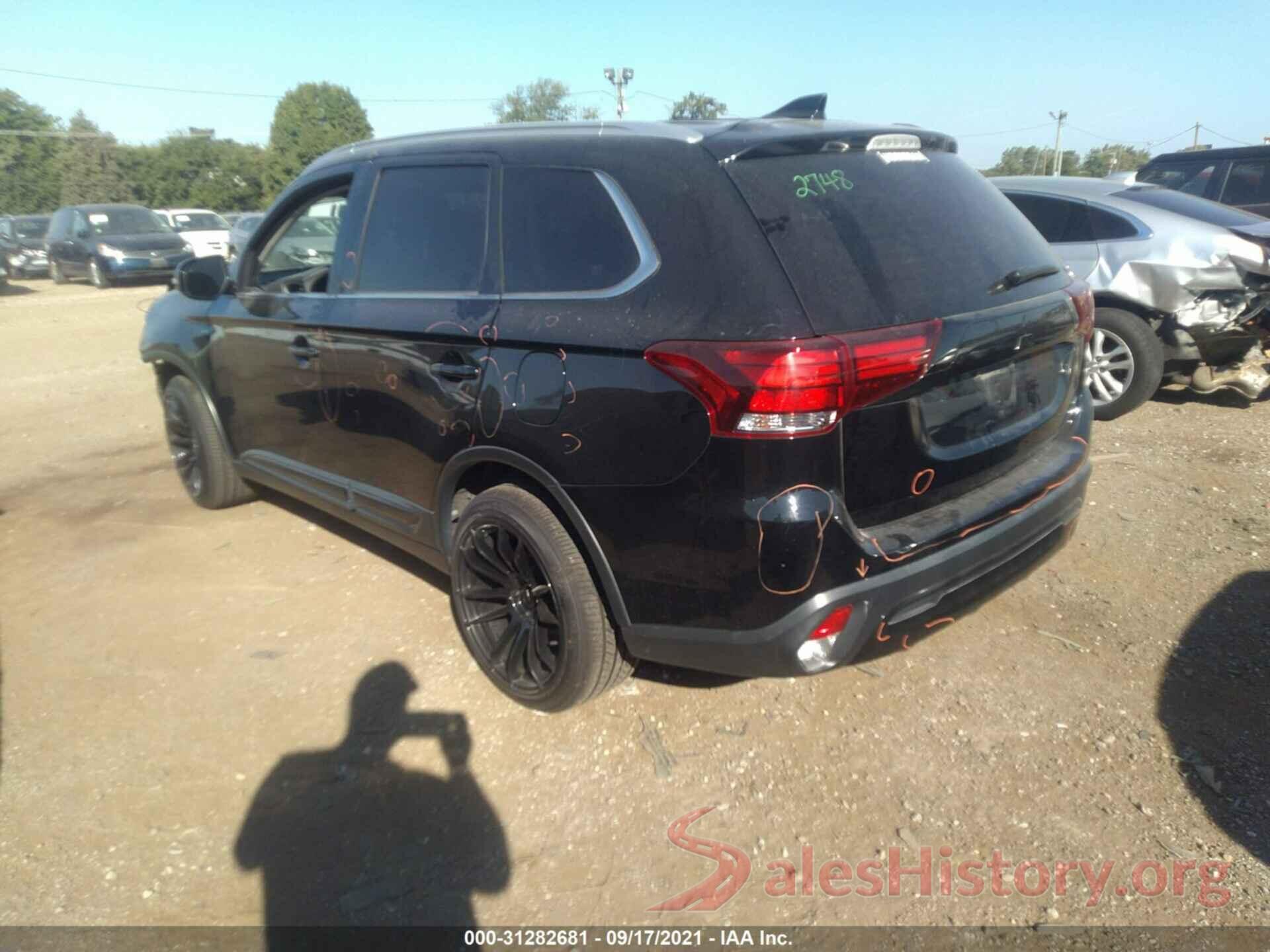 JA4JZ4AX5KZ017981 2019 MITSUBISHI OUTLANDER