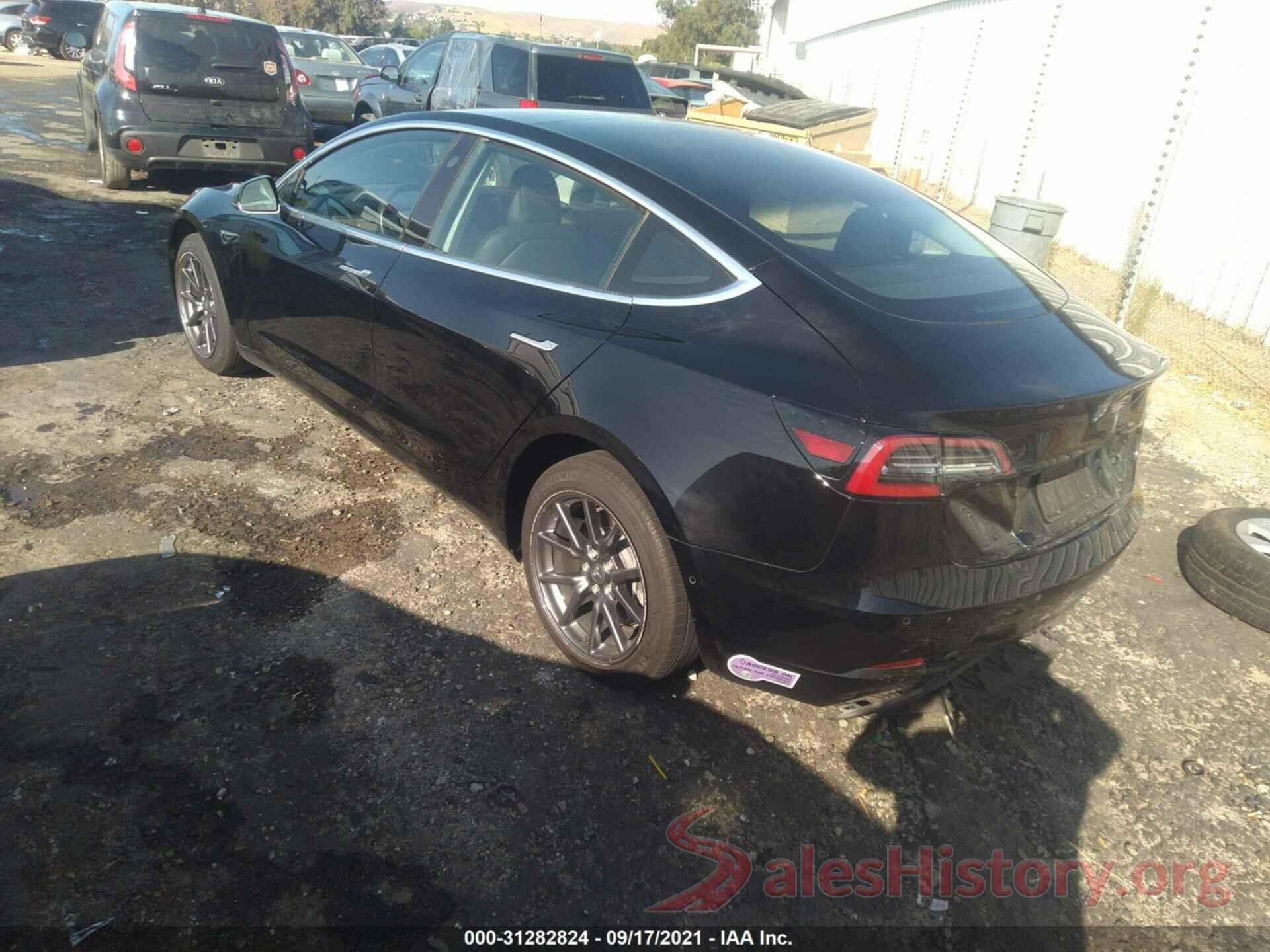 5YJ3E1EA1KF297385 2019 TESLA MODEL 3