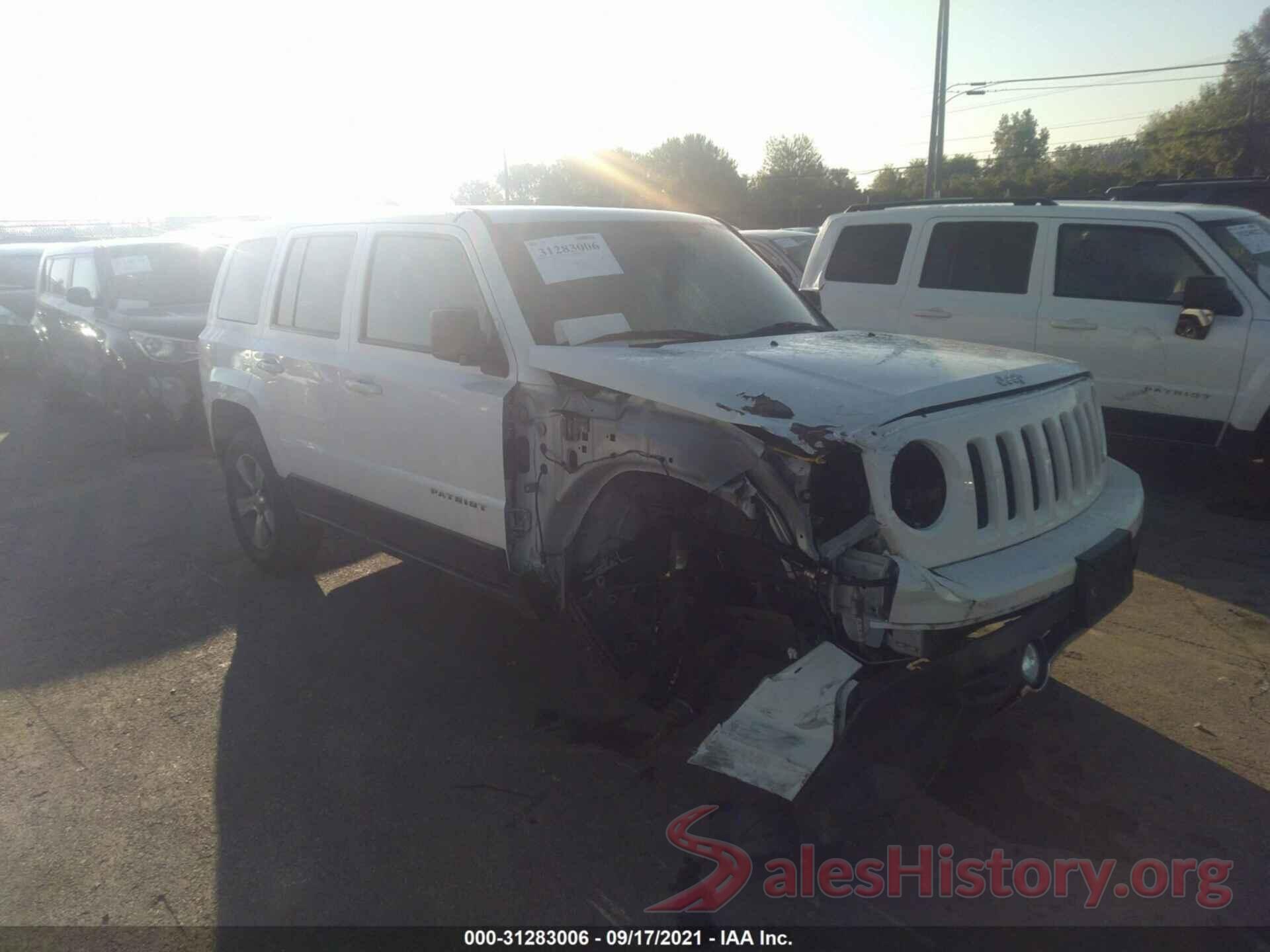 1C4NJPFA5HD202705 2017 JEEP PATRIOT