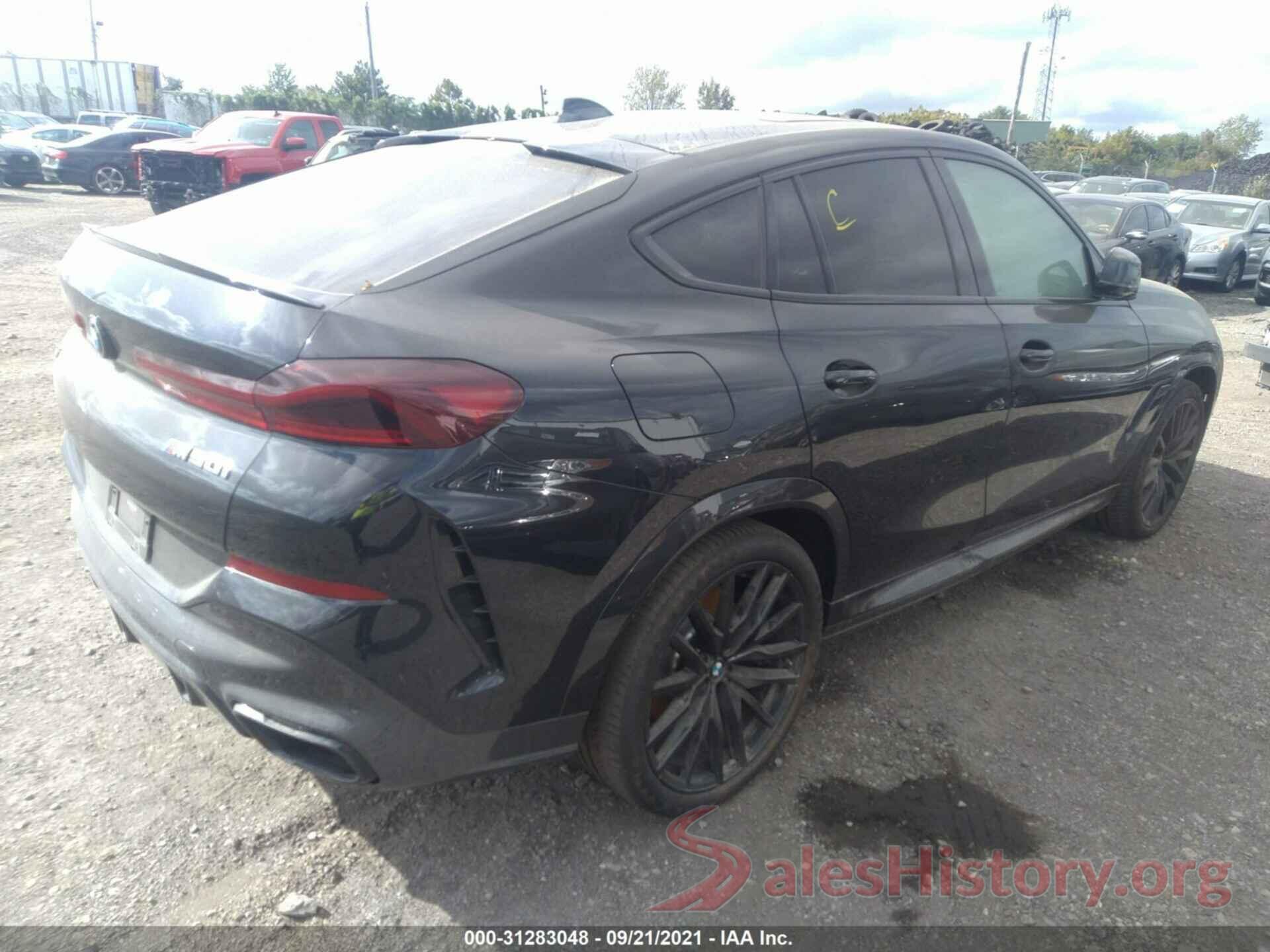 5UXCY8C05L9B30423 2020 BMW X6