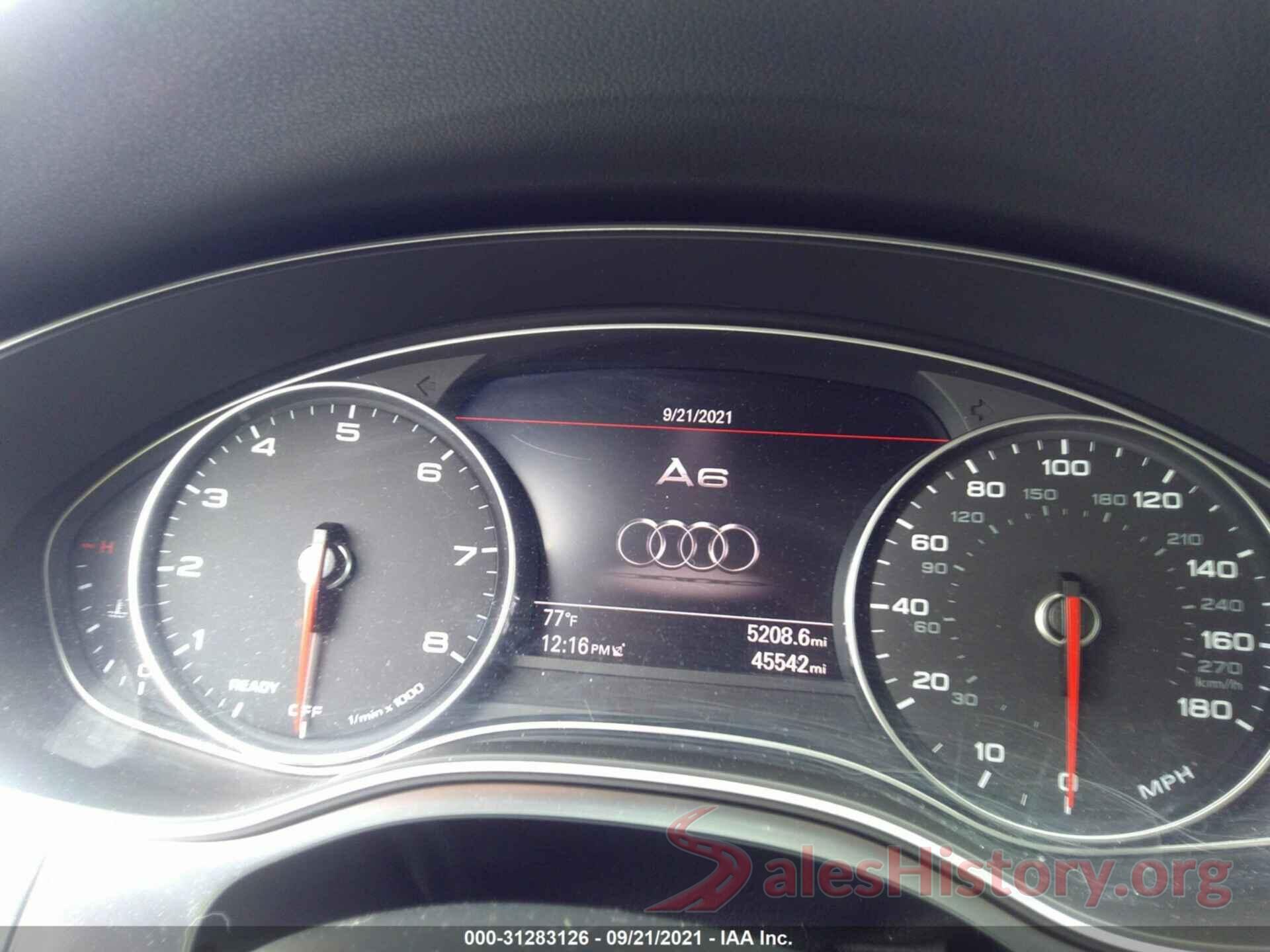 WAUG8AFC3HN011665 2017 AUDI A6