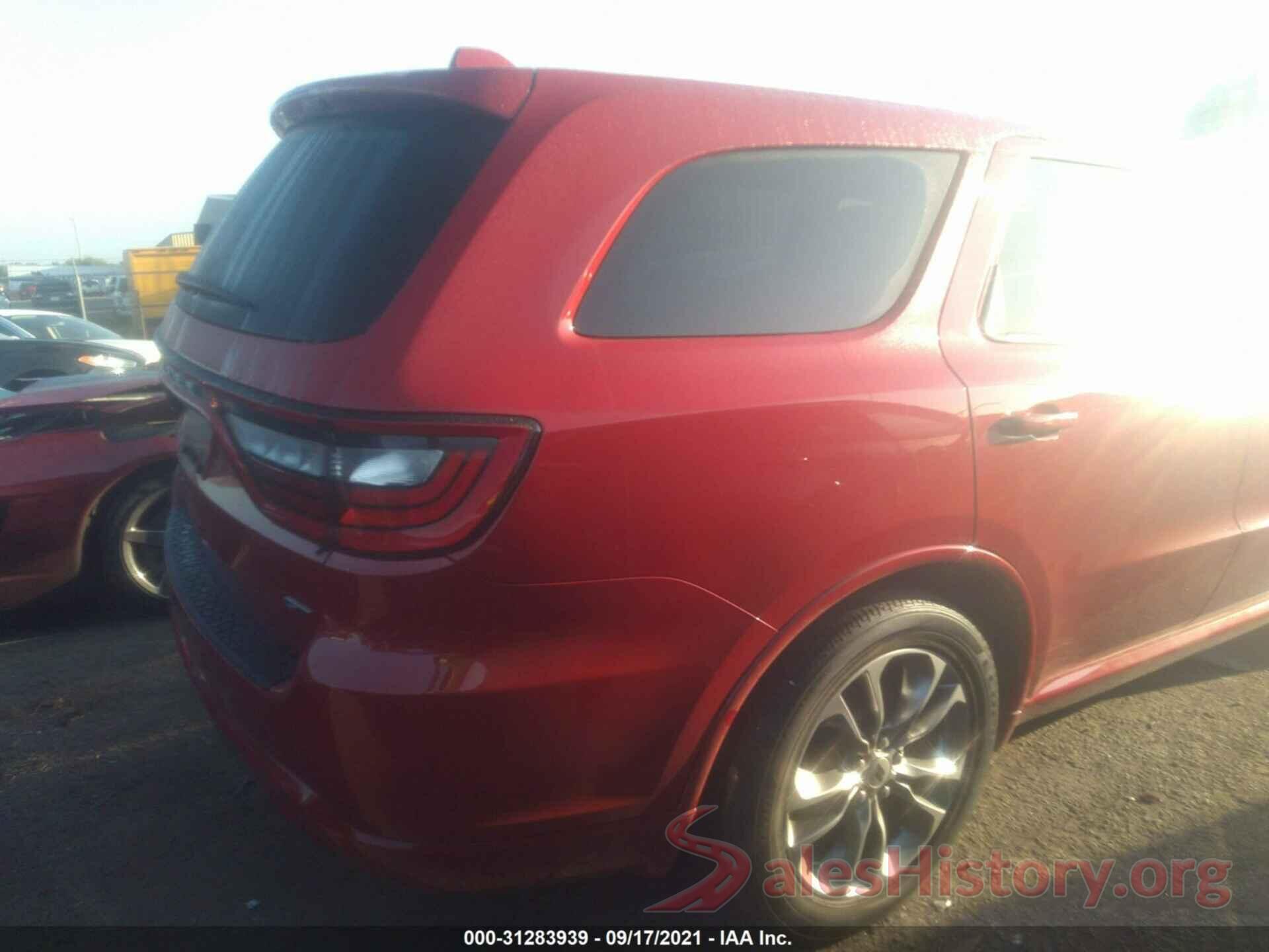 1C4RDJDG7LC260861 2020 DODGE DURANGO