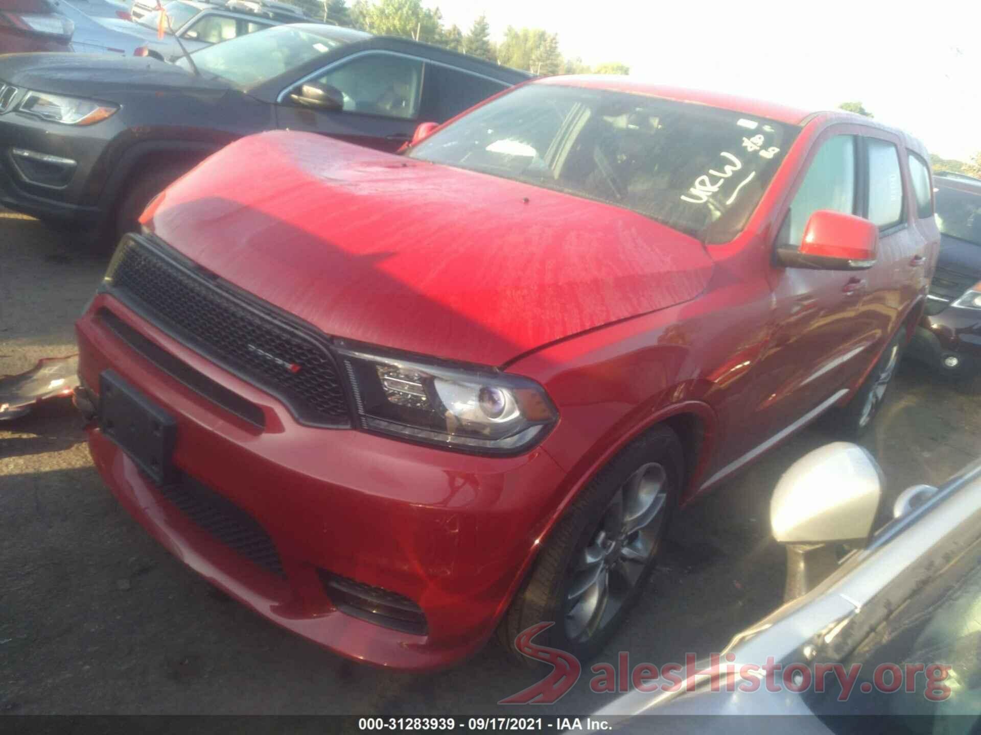 1C4RDJDG7LC260861 2020 DODGE DURANGO