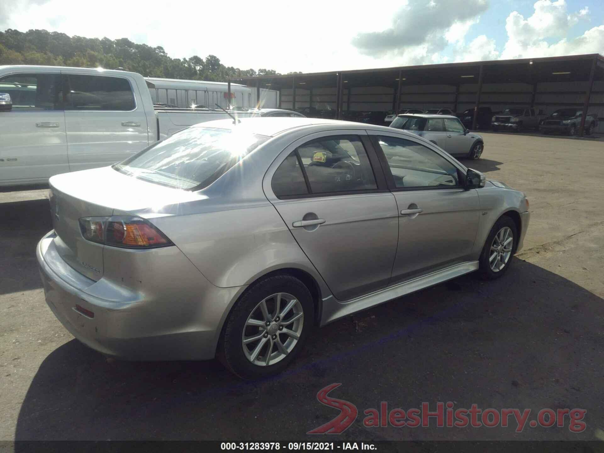 JA32U2FU1GU007950 2016 MITSUBISHI LANCER