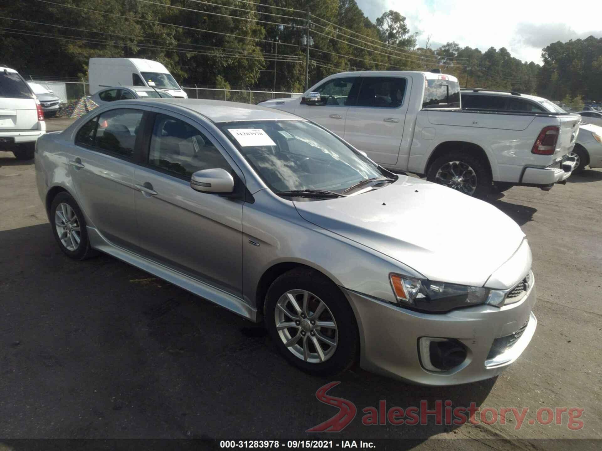 JA32U2FU1GU007950 2016 MITSUBISHI LANCER