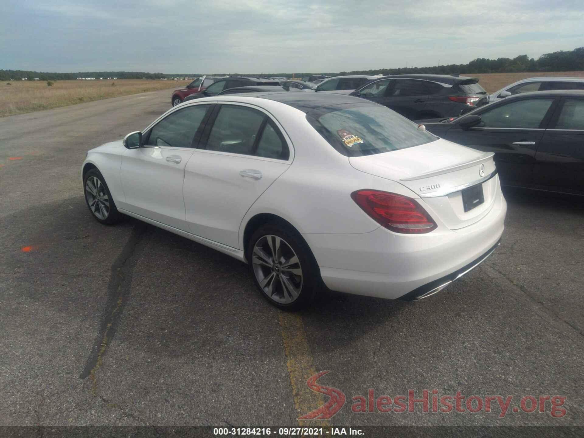 WDDWF4KB0JR323837 2018 MERCEDES-BENZ C-CLASS