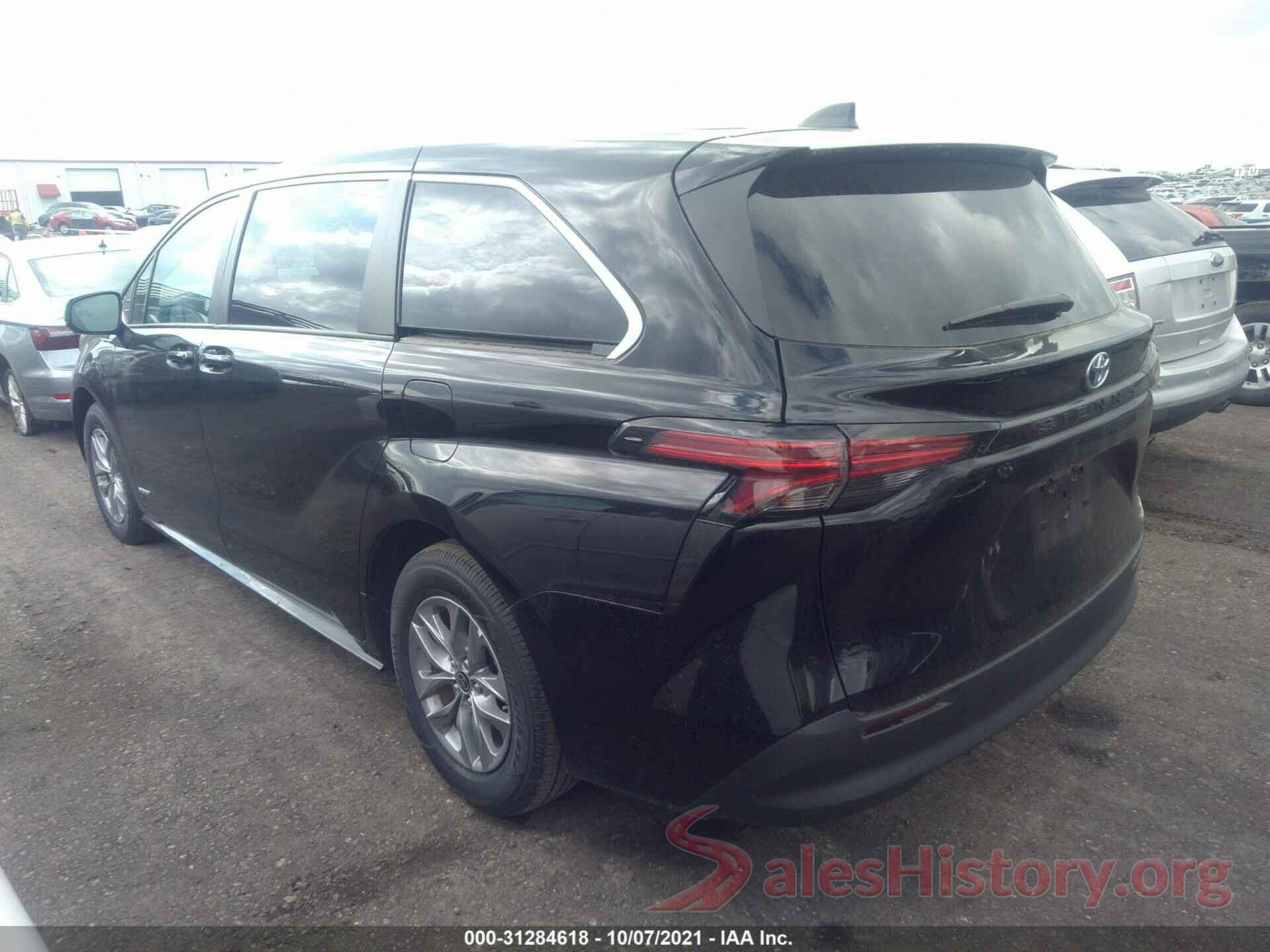 5TDKRKEC4MS048214 2021 TOYOTA SIENNA