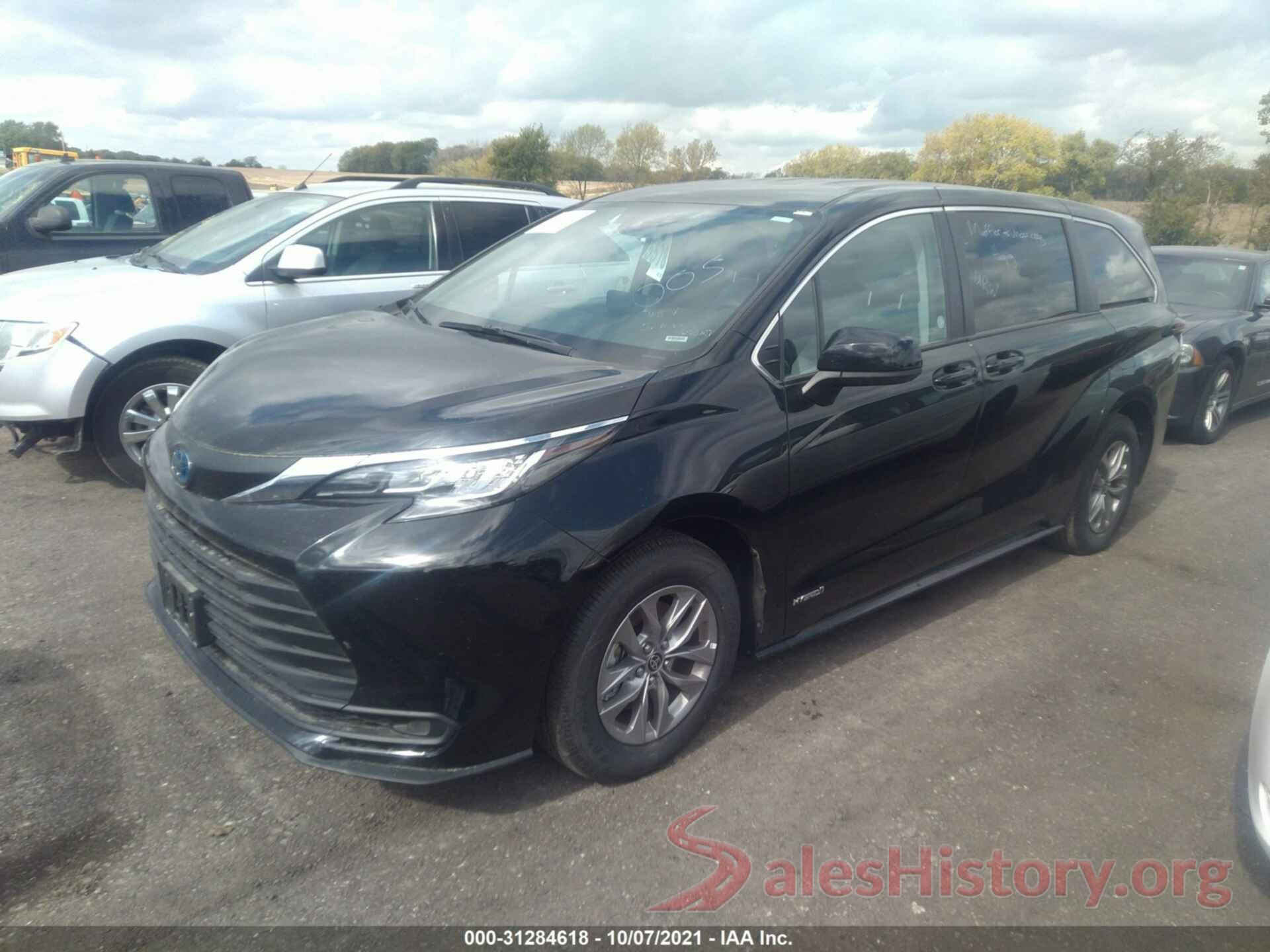 5TDKRKEC4MS048214 2021 TOYOTA SIENNA