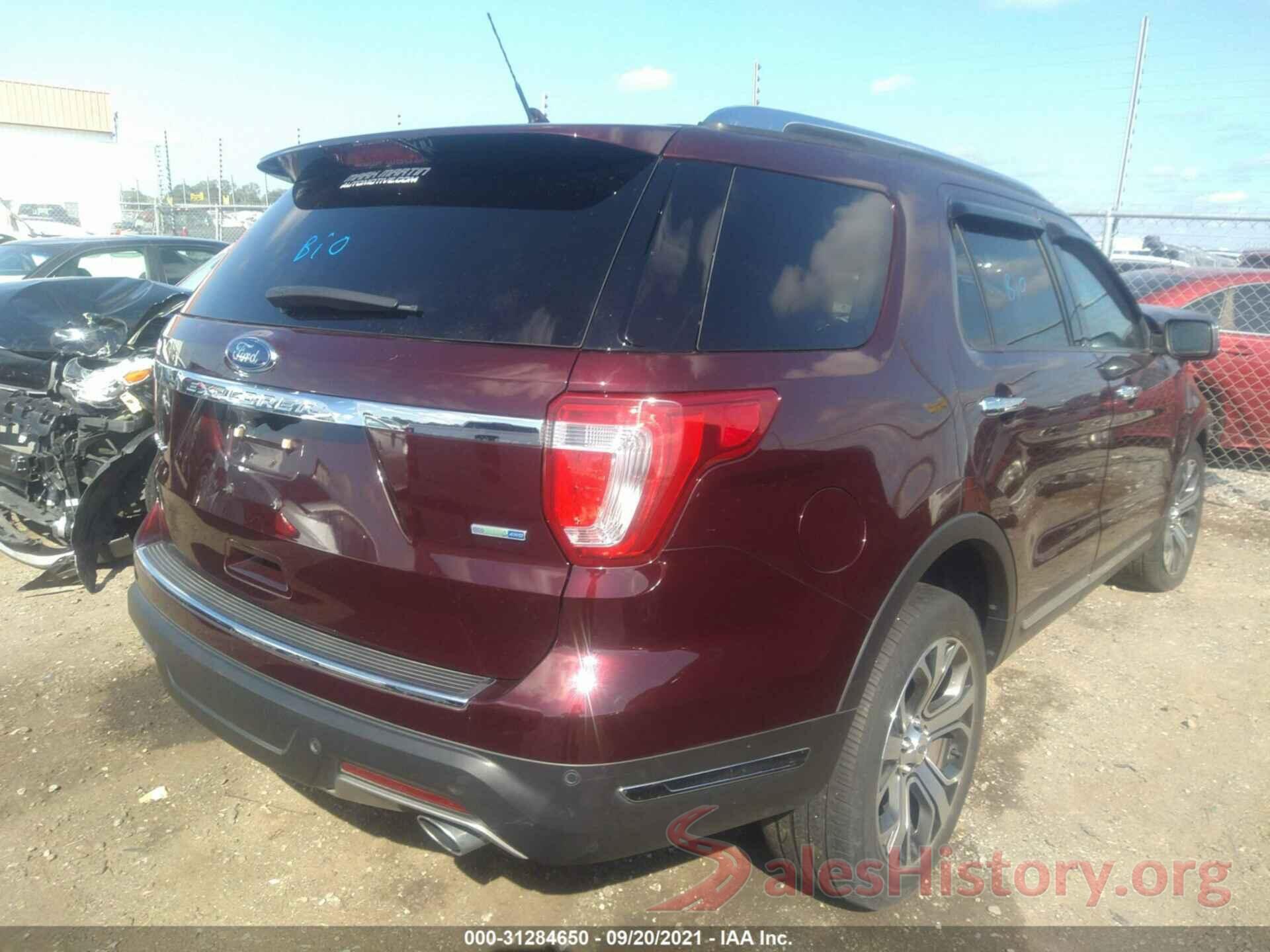 1FM5K8FHXKGA53595 2019 FORD EXPLORER