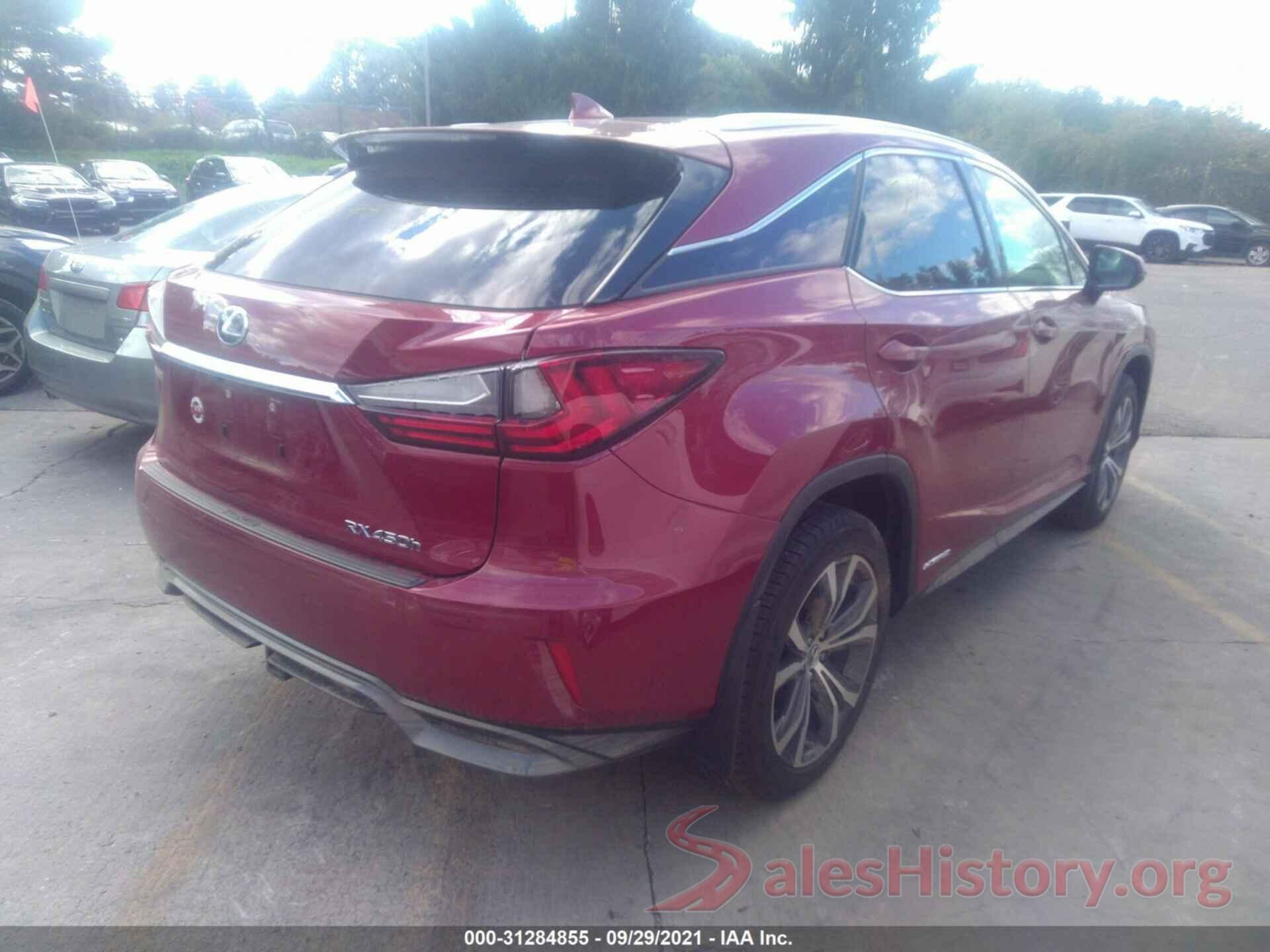 2T2BGMCA3JC024196 2018 LEXUS RX