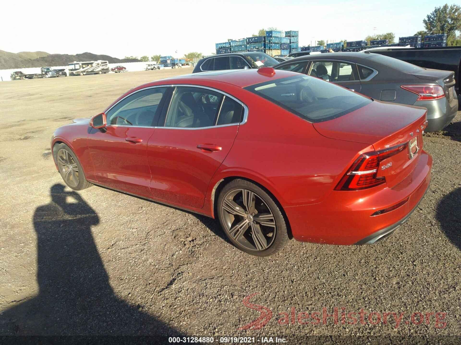 7JRA22TL4KG002541 2019 VOLVO S60